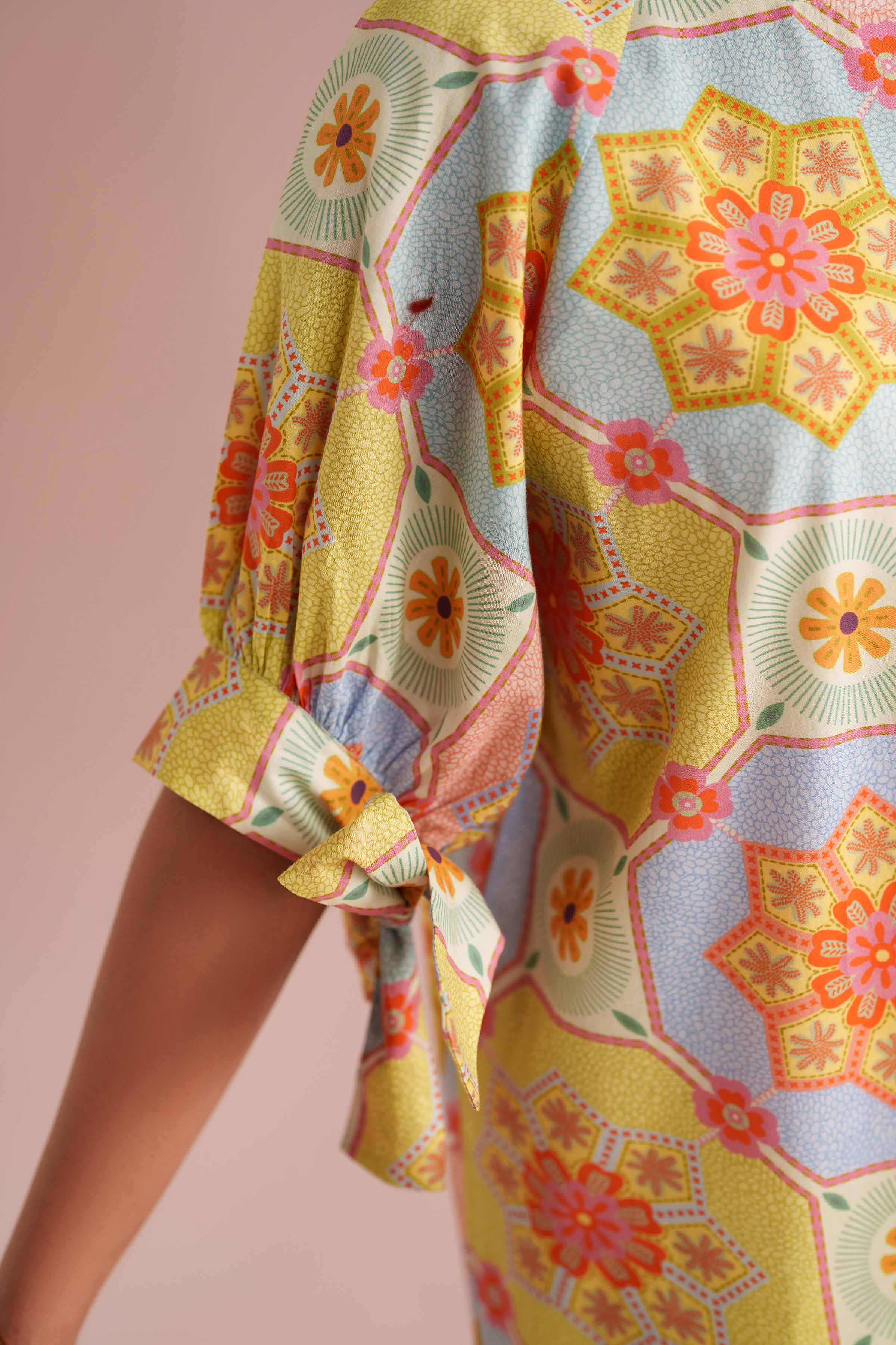 Printed Dress - AS26-19 - Image 8