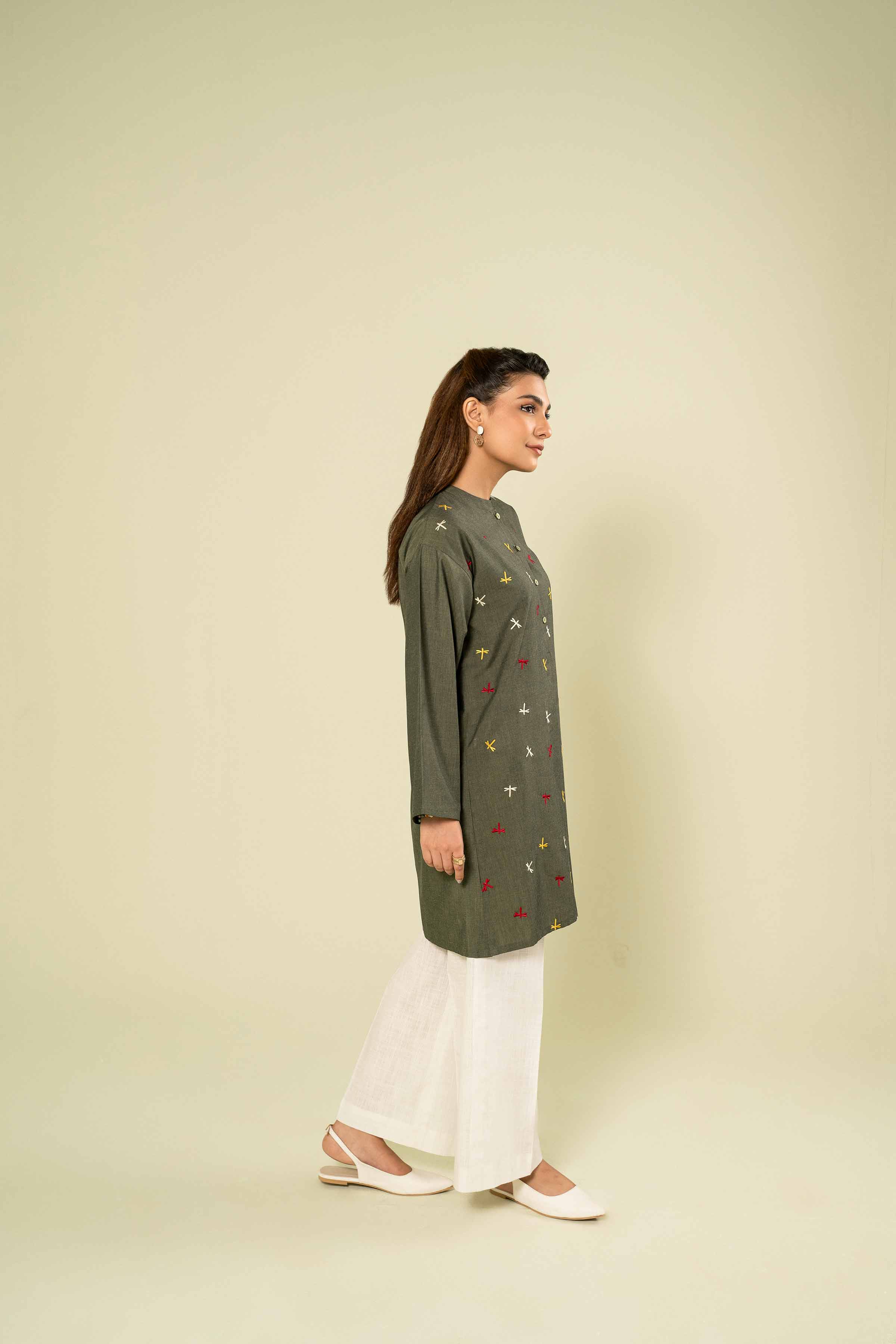 Embroidered Shirt - AW23-08 - Image 3