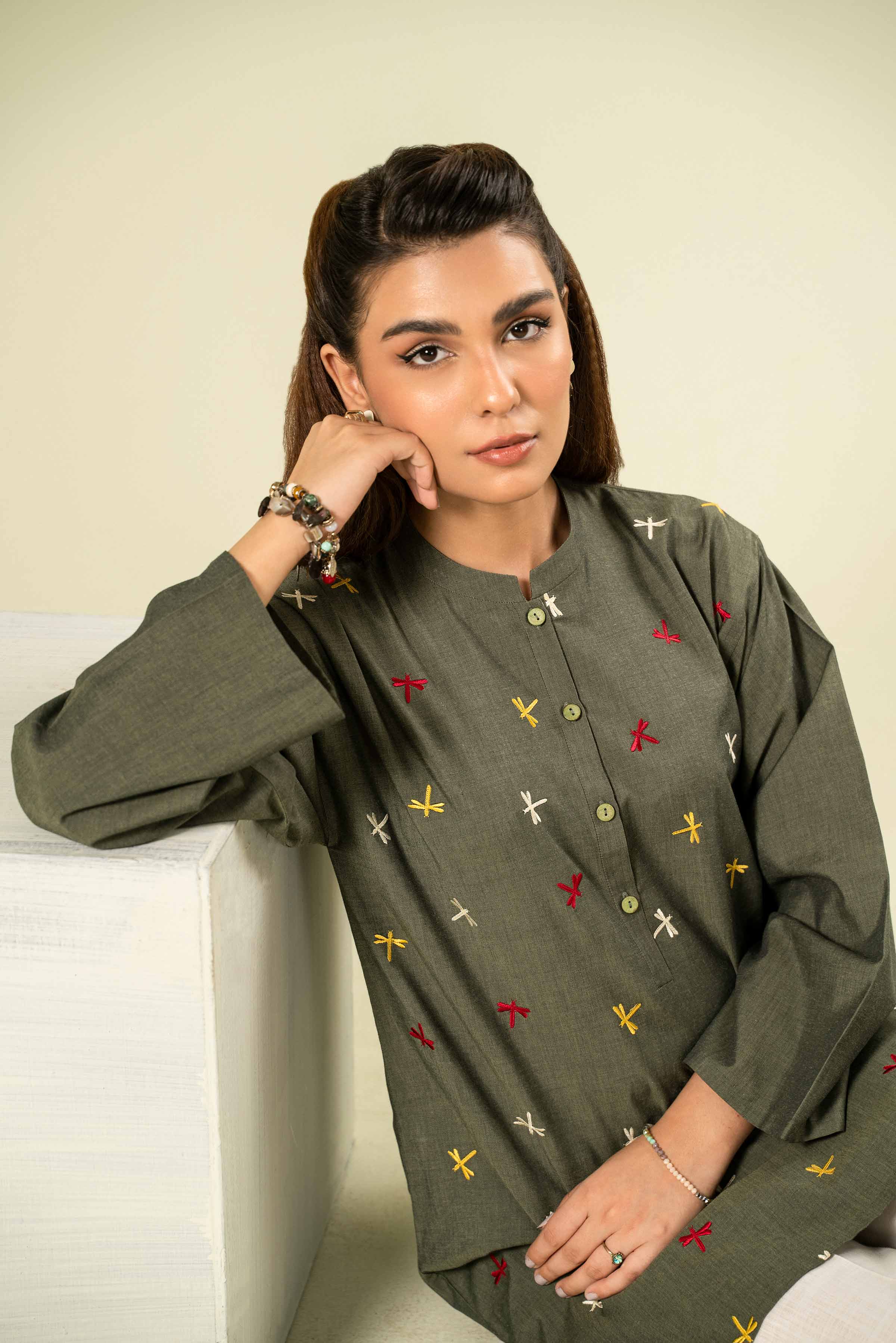 Embroidered Shirt - AW23-08 - Image 4
