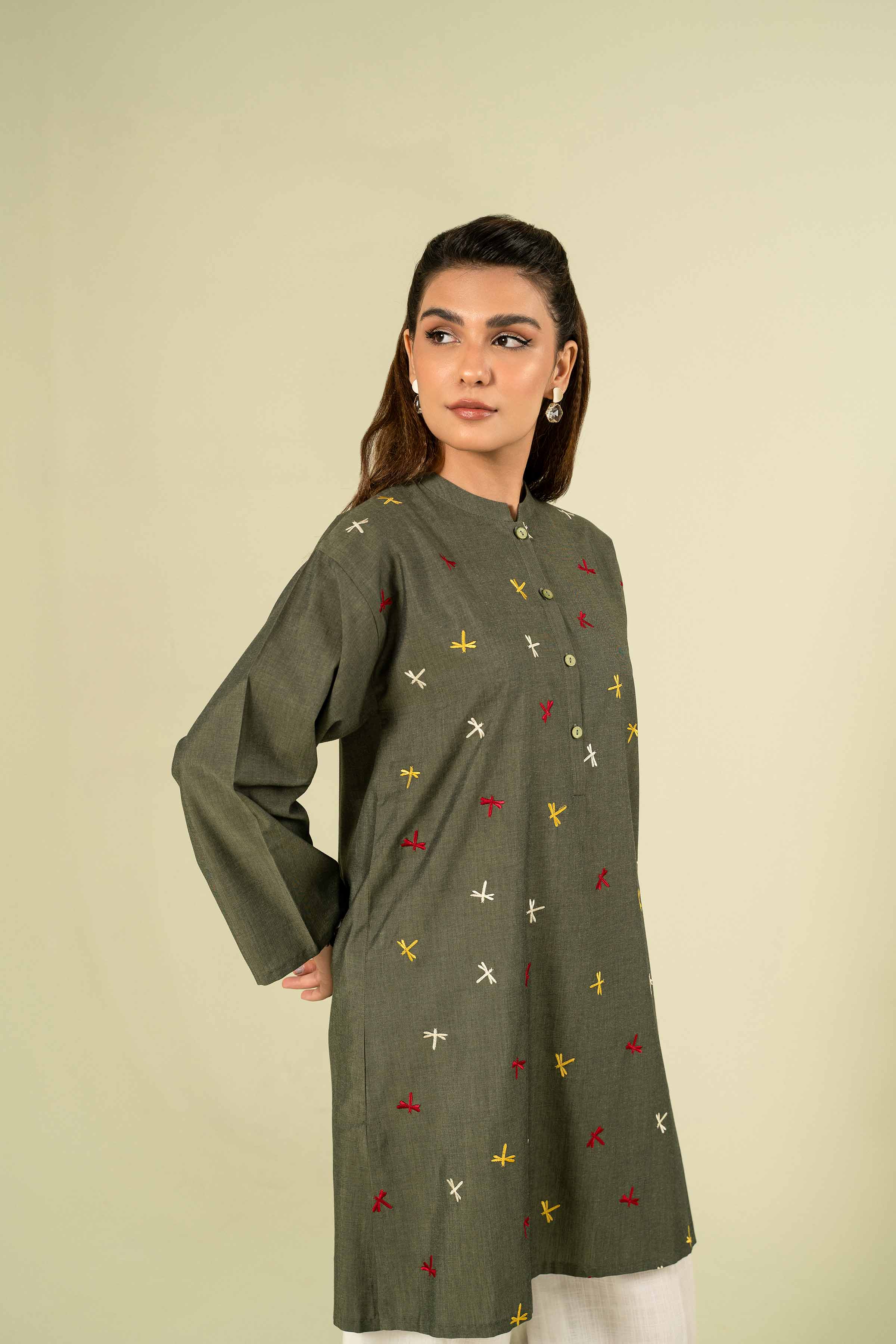 Embroidered Shirt - AW23-08 - Image 5