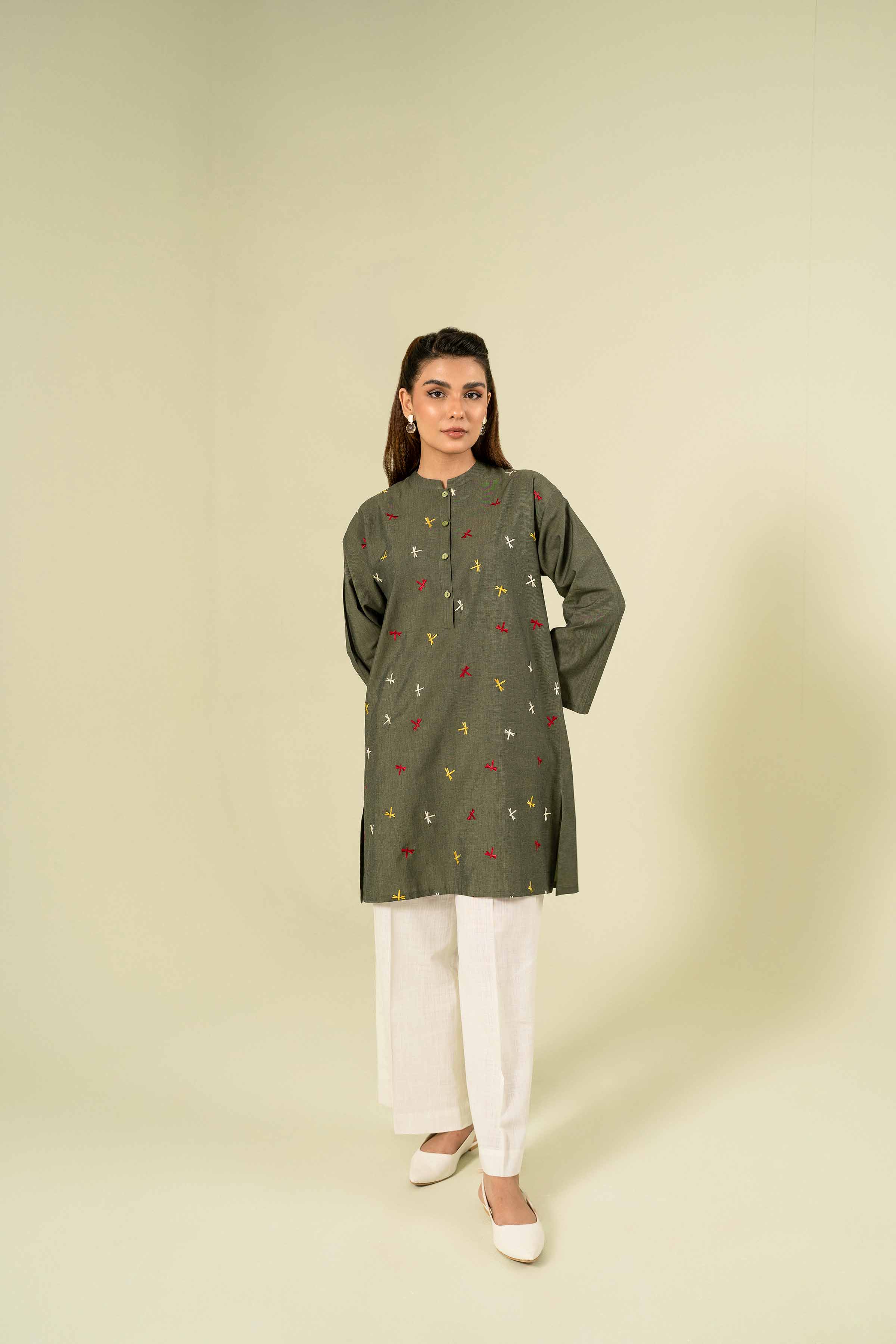 Embroidered Shirt - AW23-08 - Image 7