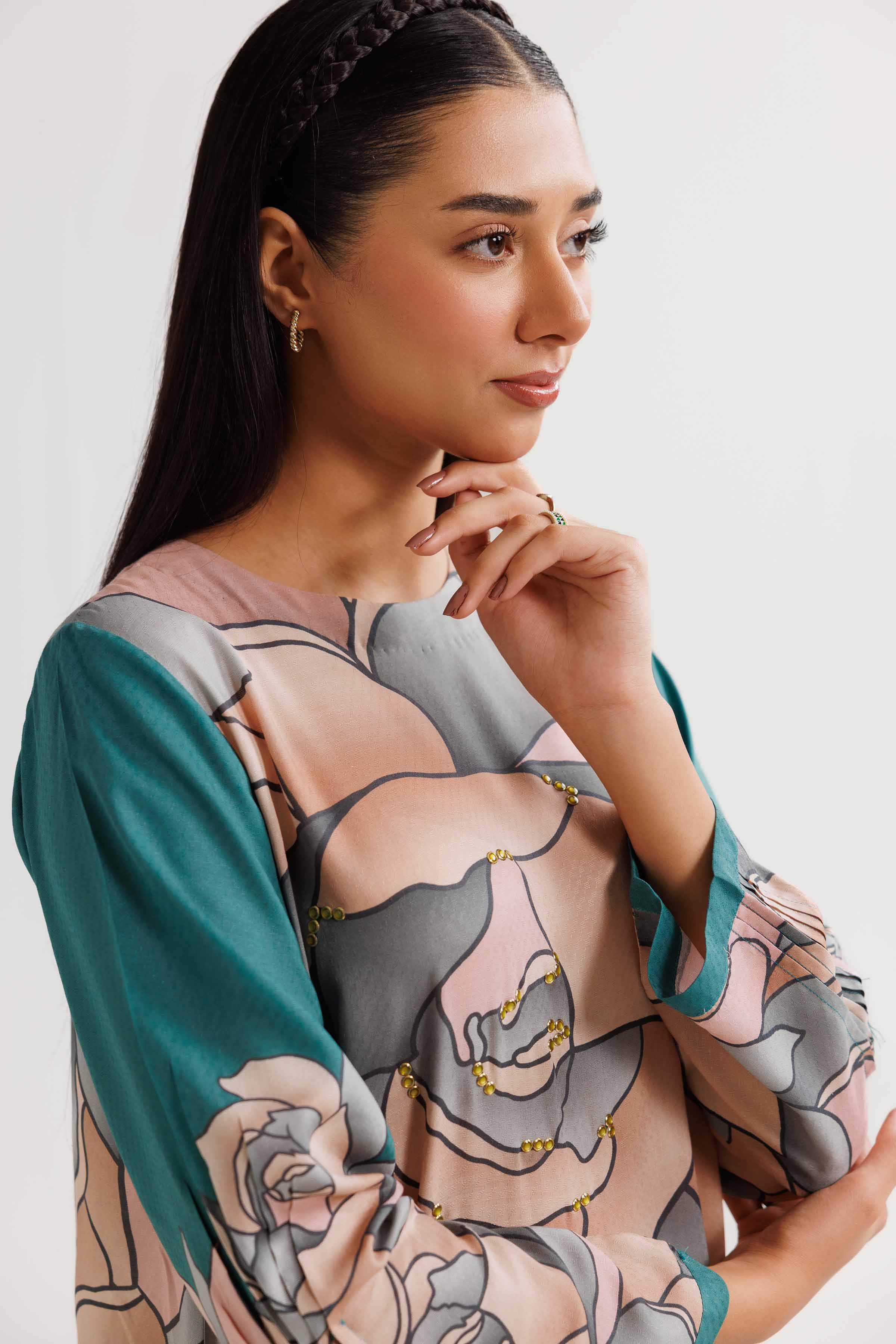 Printed Dress - AW24-14 - Image 4
