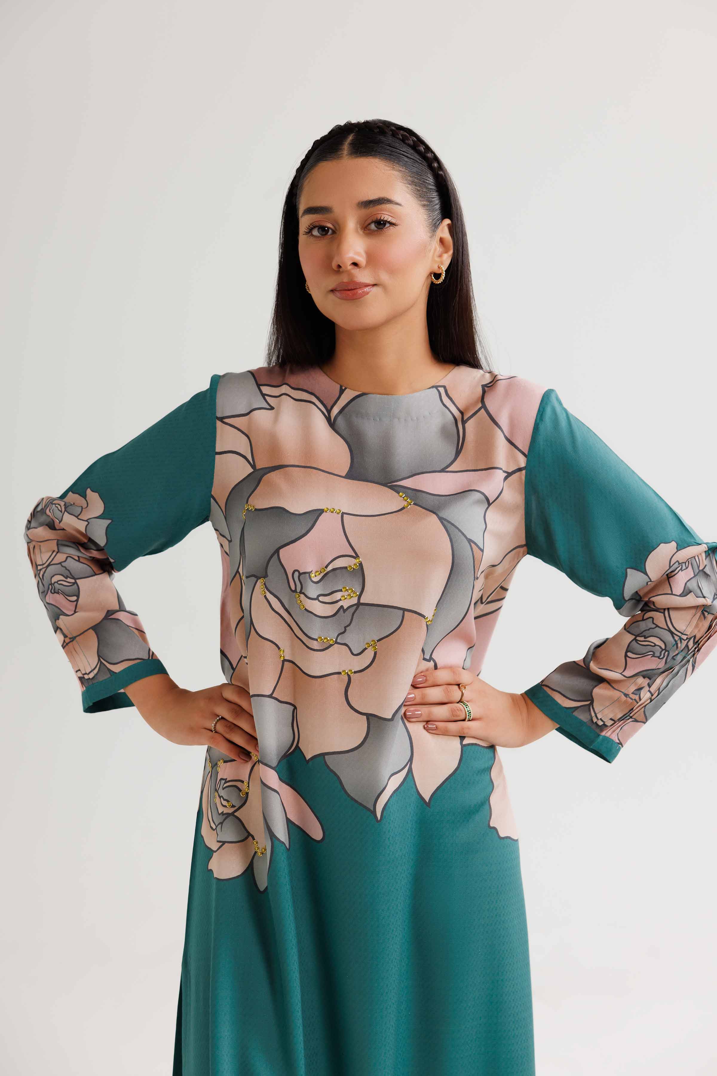 Printed Dress - AW24-14 - Image 5
