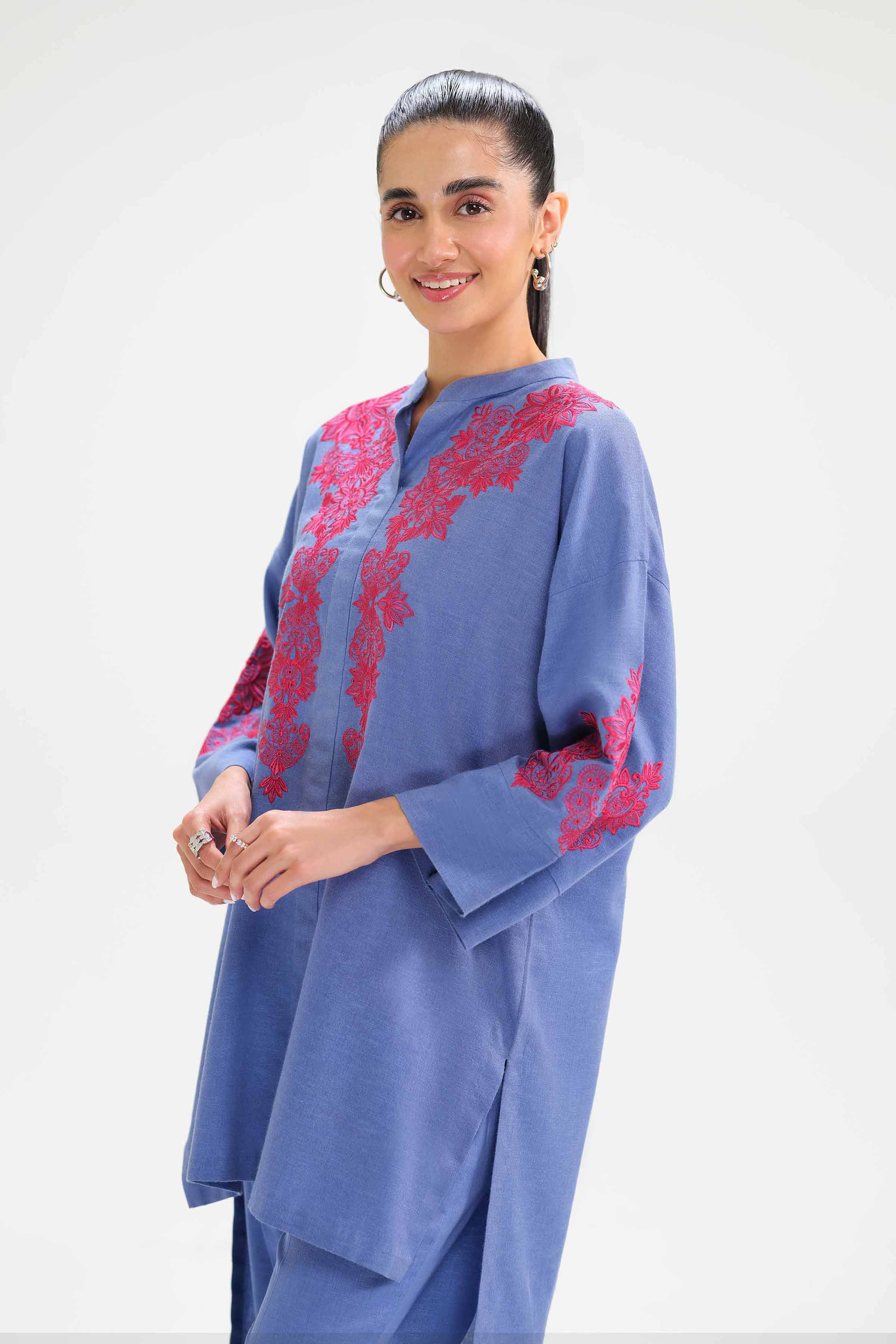 2 Piece - Embroidered Suit - AW24-28 - Image 2
