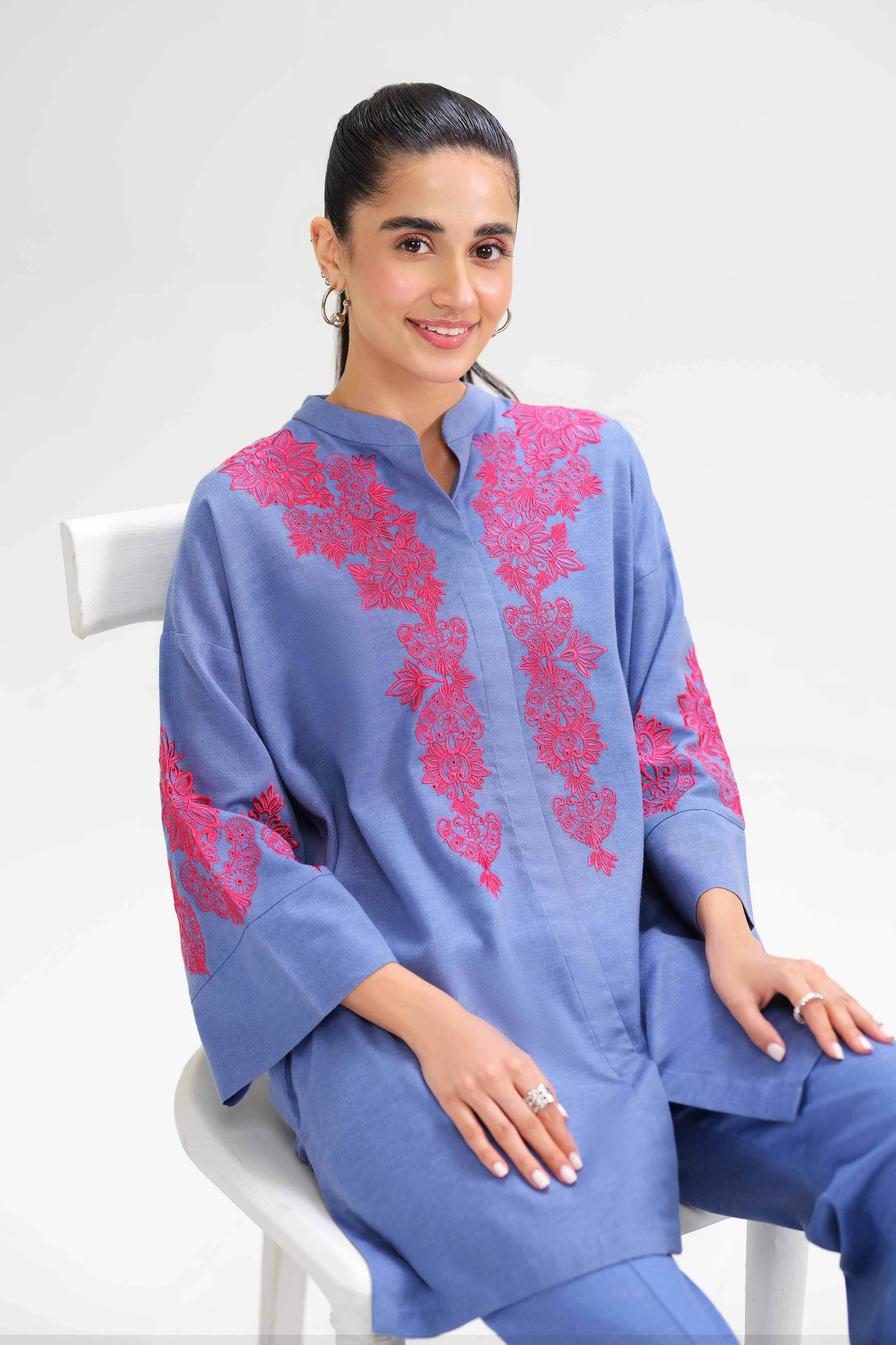2 Piece - Embroidered Suit - AW24-28 - Image 7