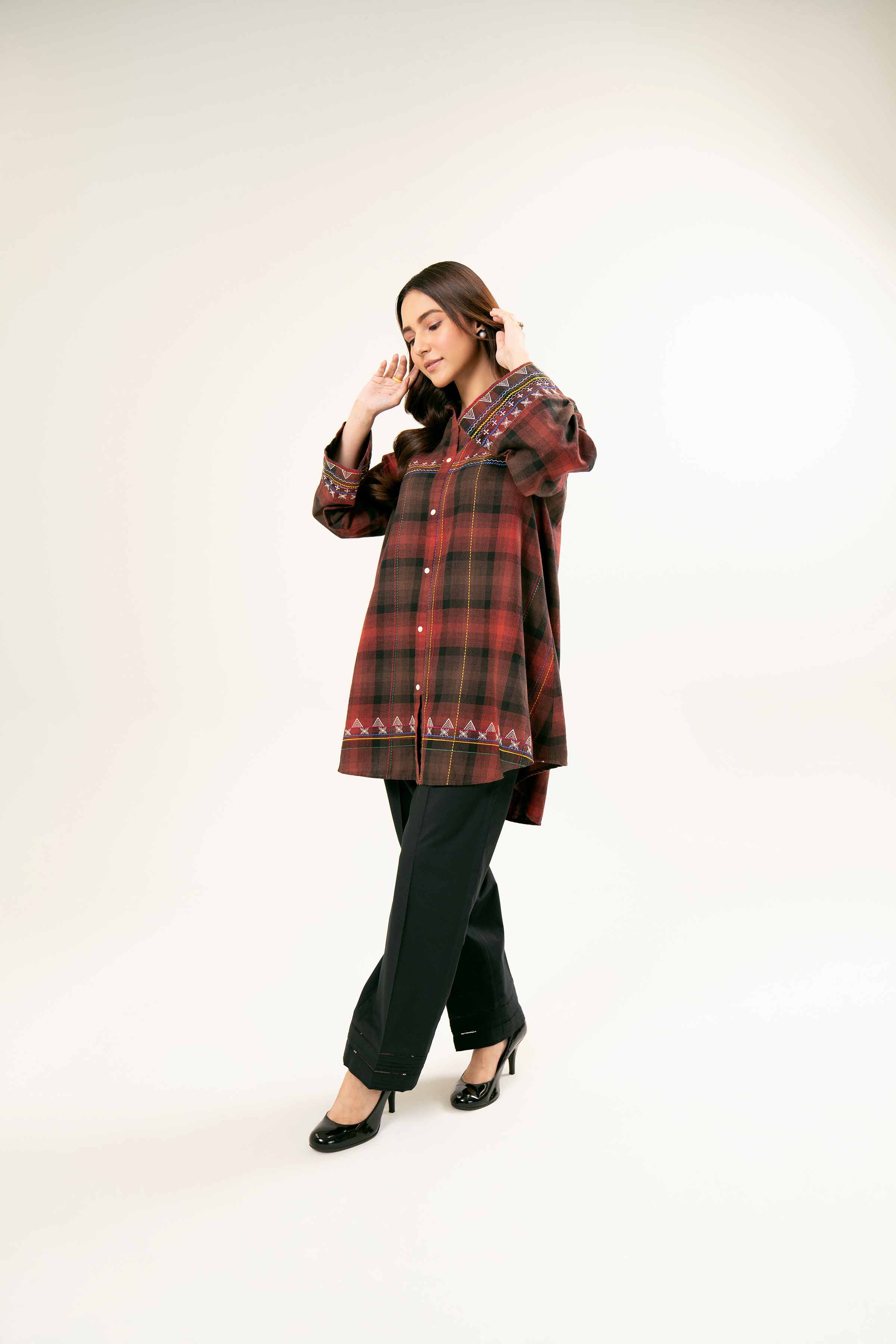 Printed Embroidered Tunic - AW24-42 - Image 6