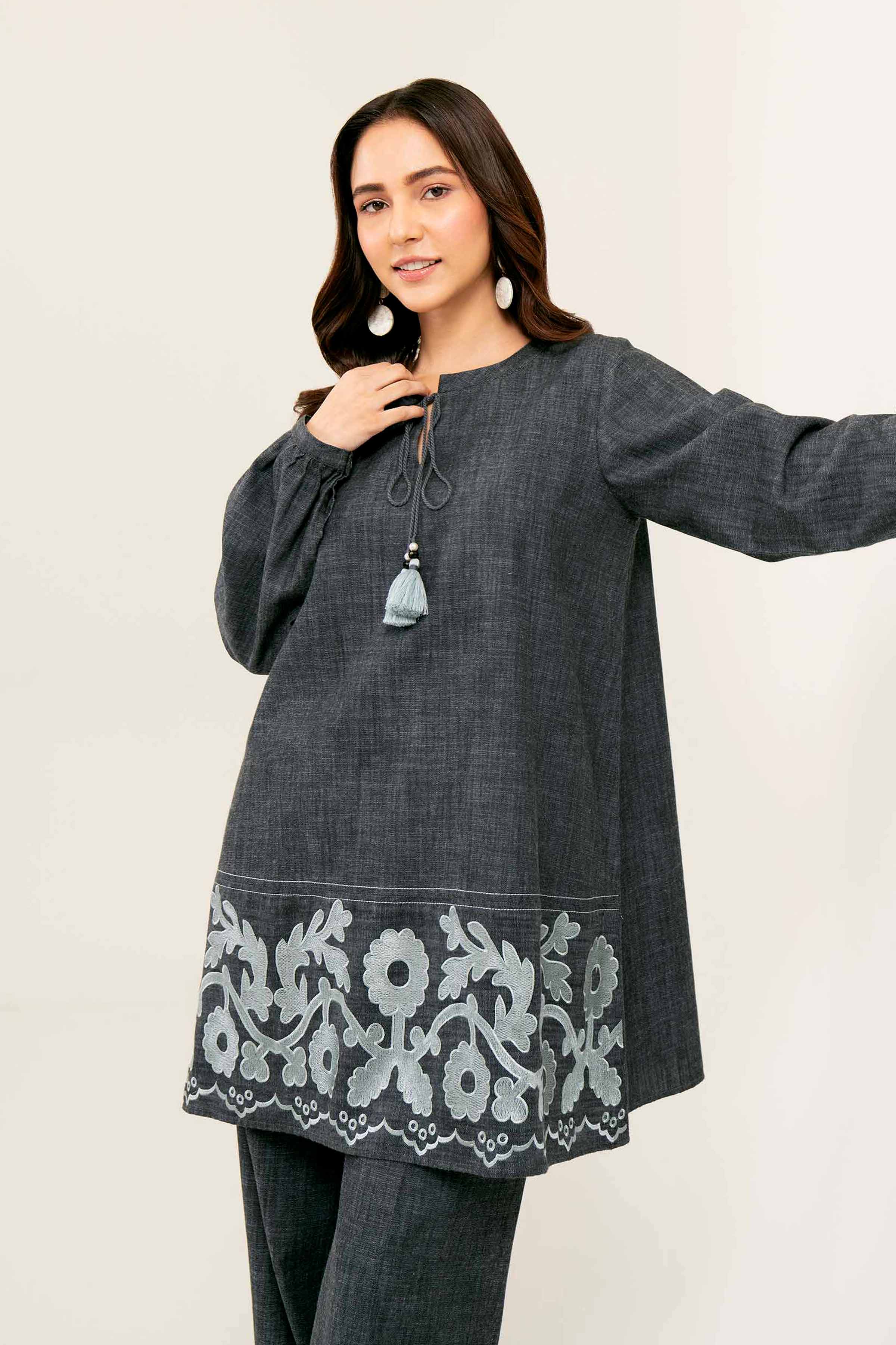 2 Piece - Embroidered Suit - AW24-44 - Image 2