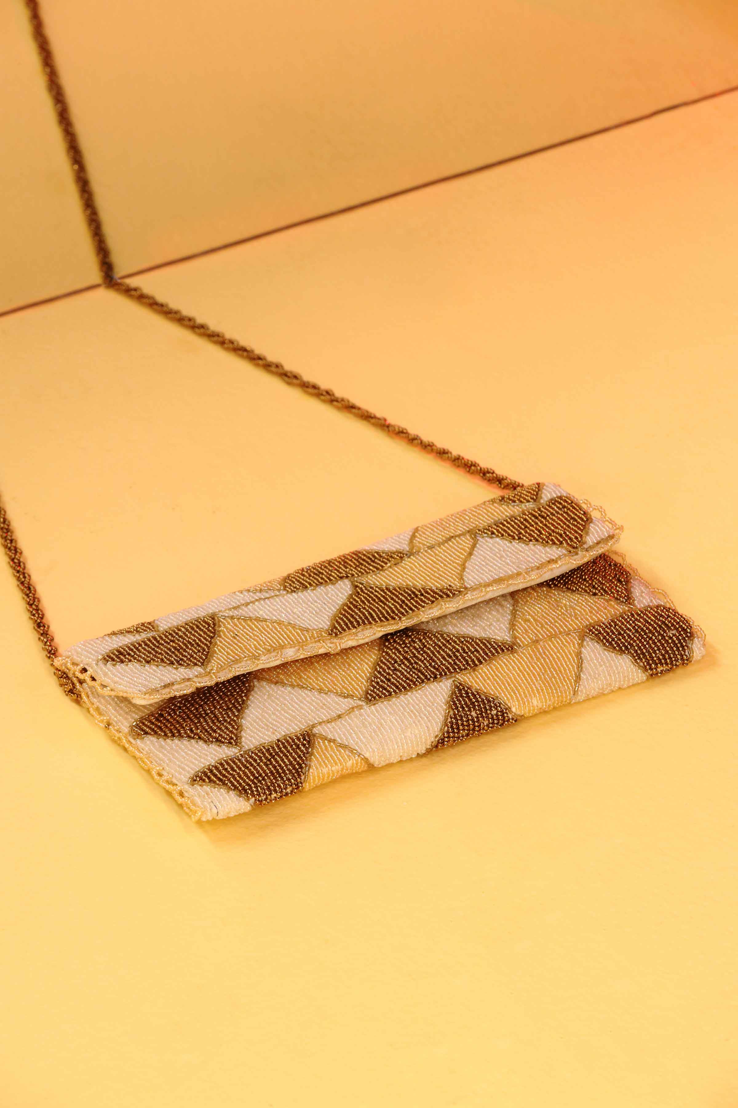 Beige Shoulder Bag - C-06 USA