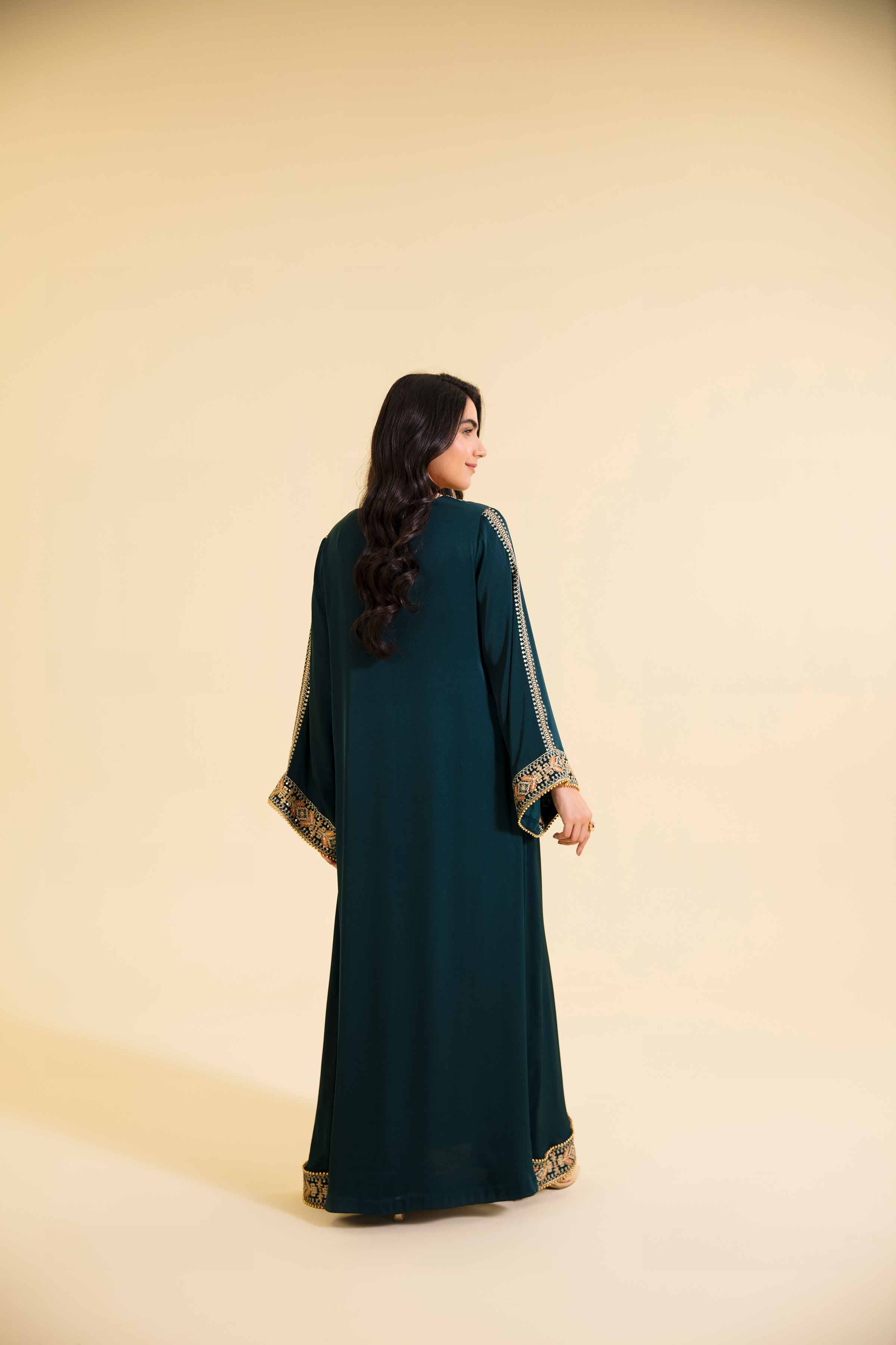 Embroidered Long Dress - FE24-71 - Image 3