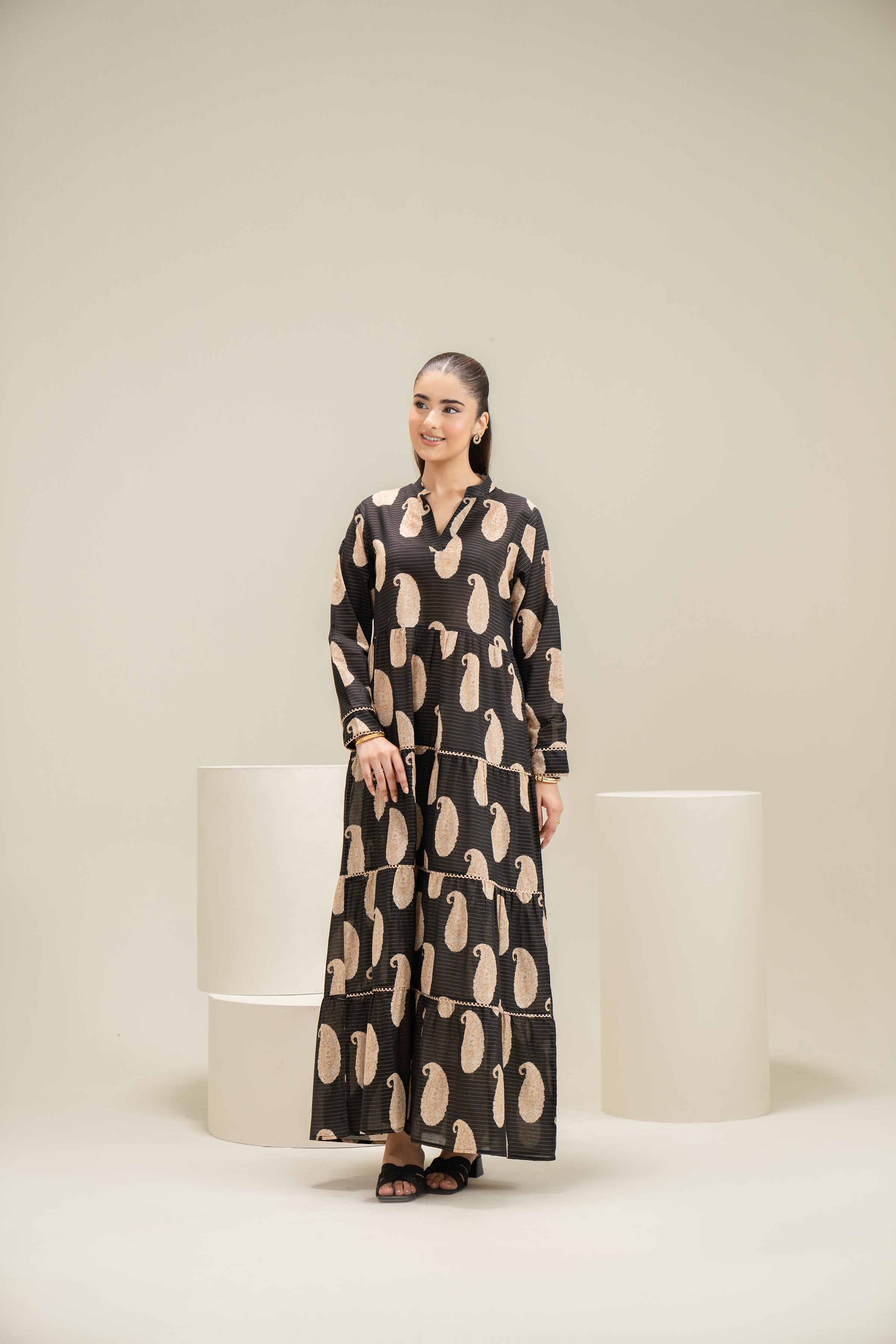 Printed Dress - FE25-02 - Image 4