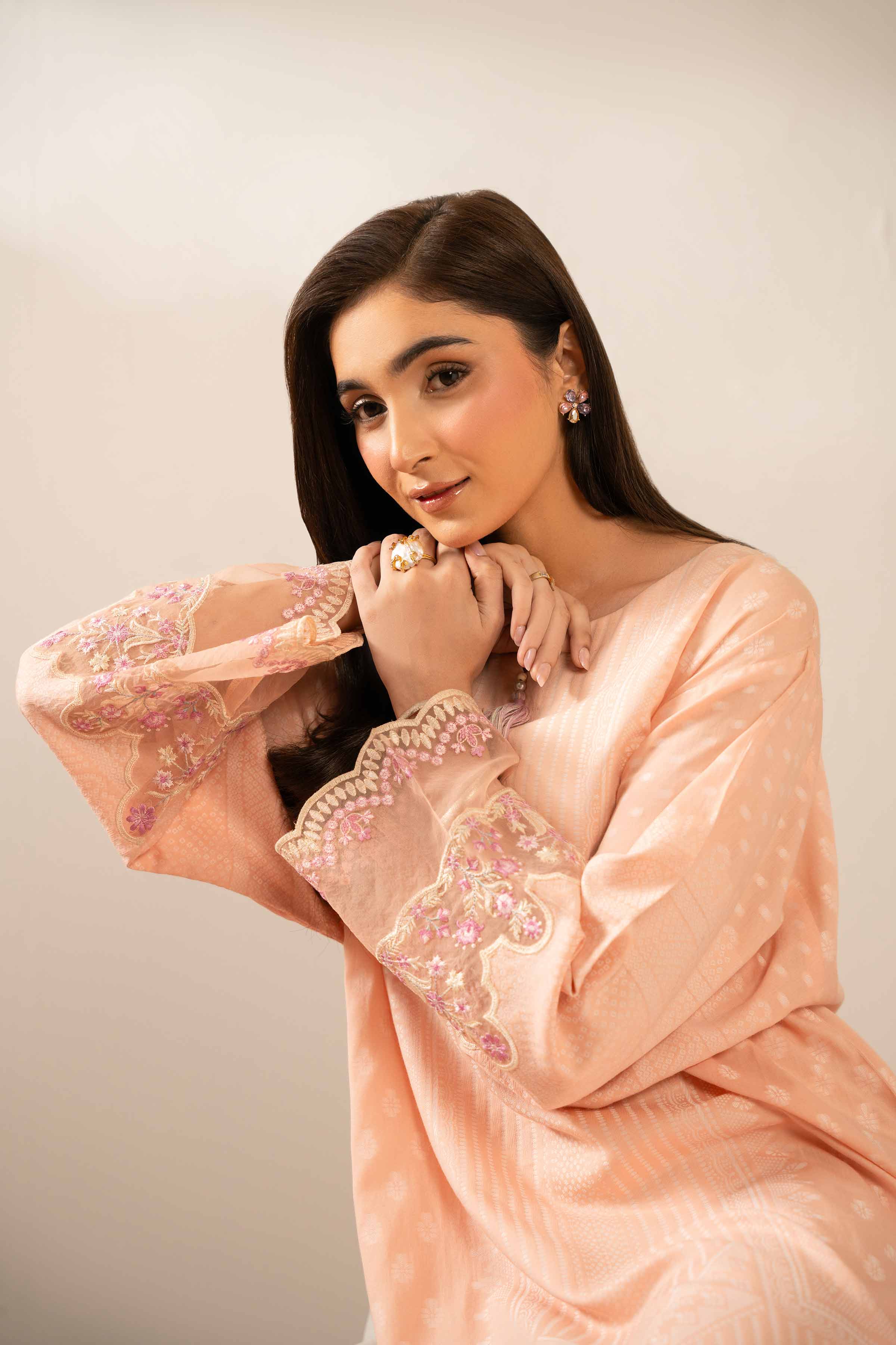 Printed Embroidered Shirt - FE25-119 - Image 3