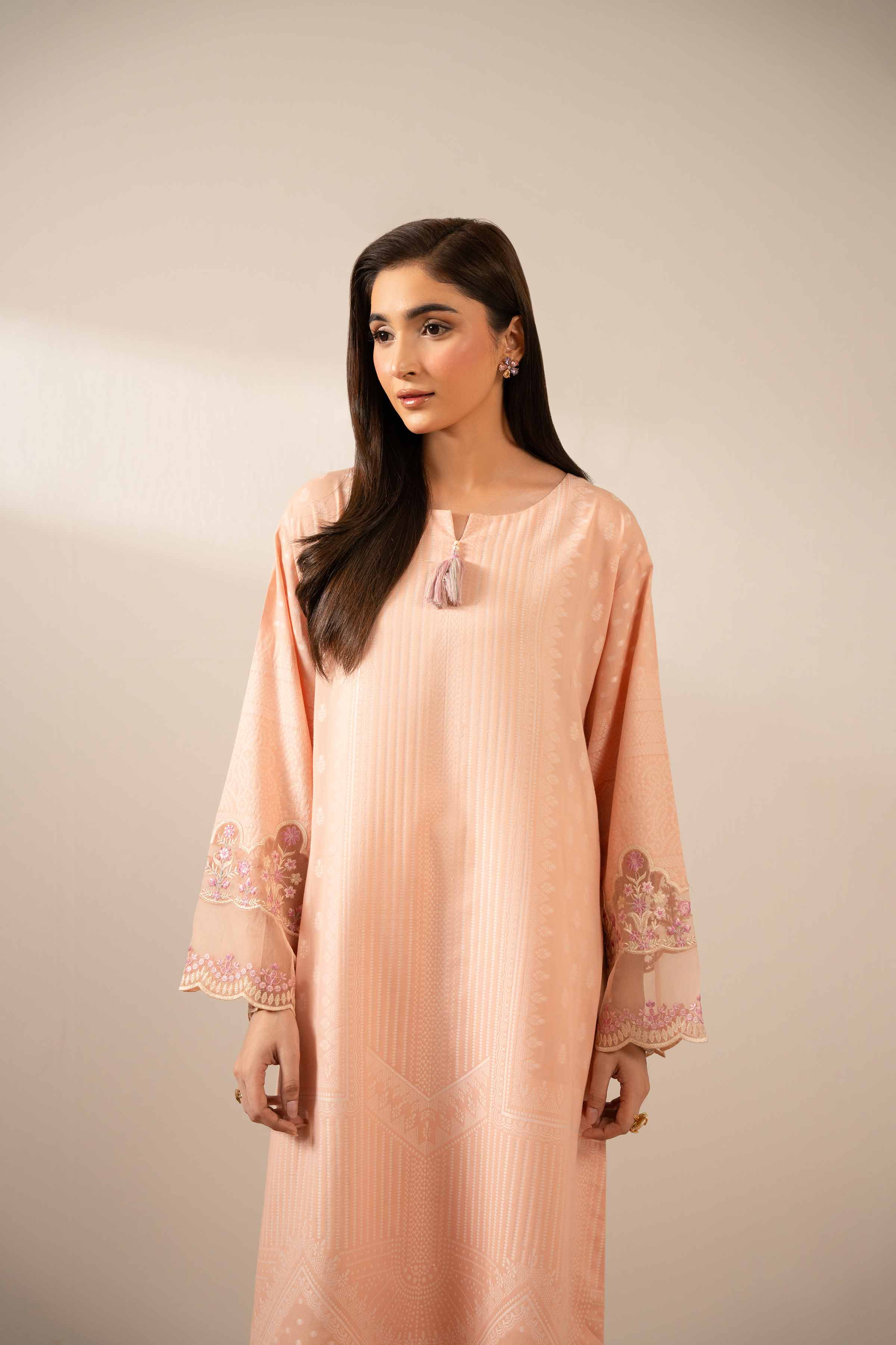 Printed Embroidered Shirt - FE25-119 - Image 5