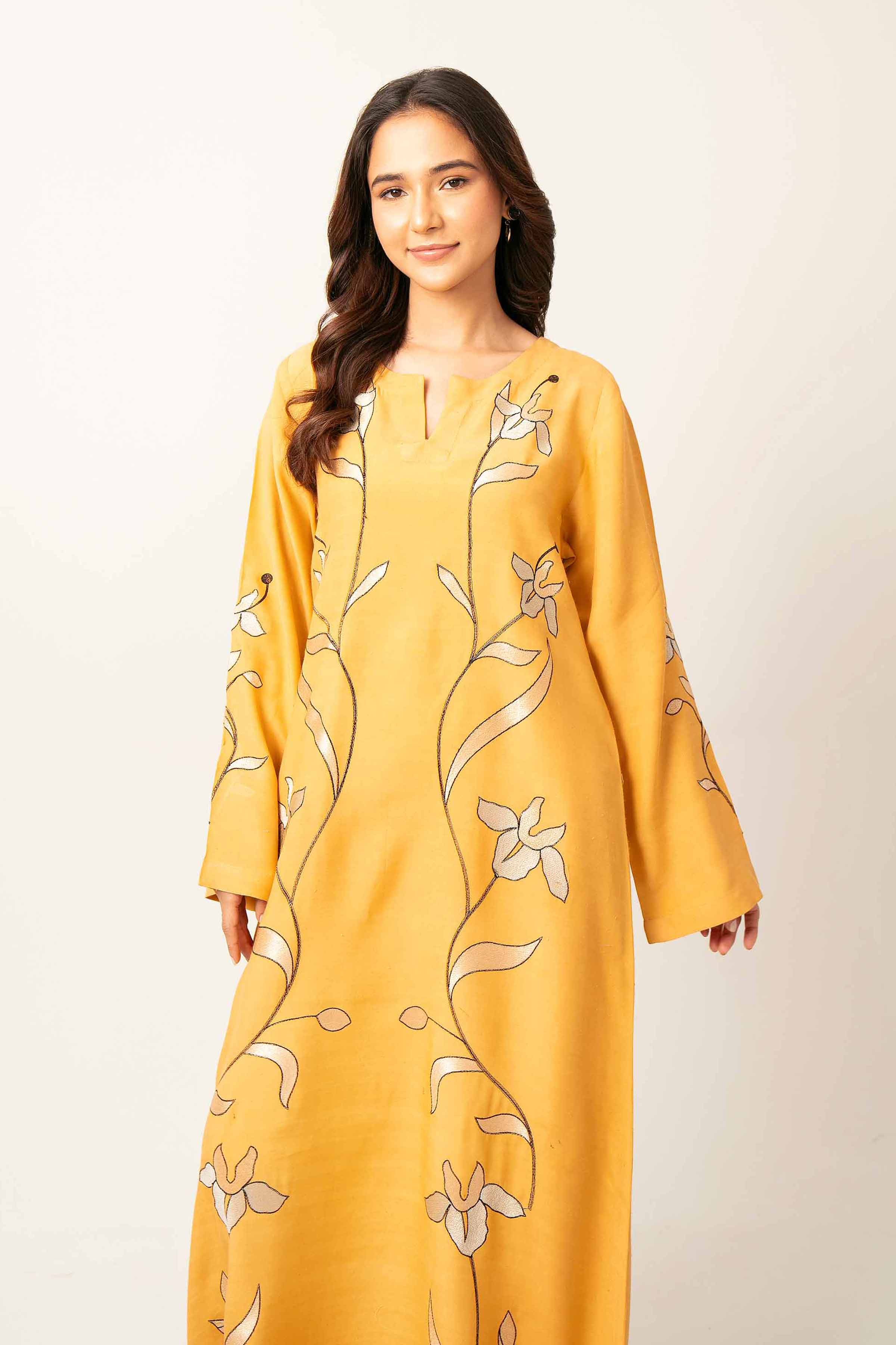 Embroidered Dress - FE25-29 - Image 2
