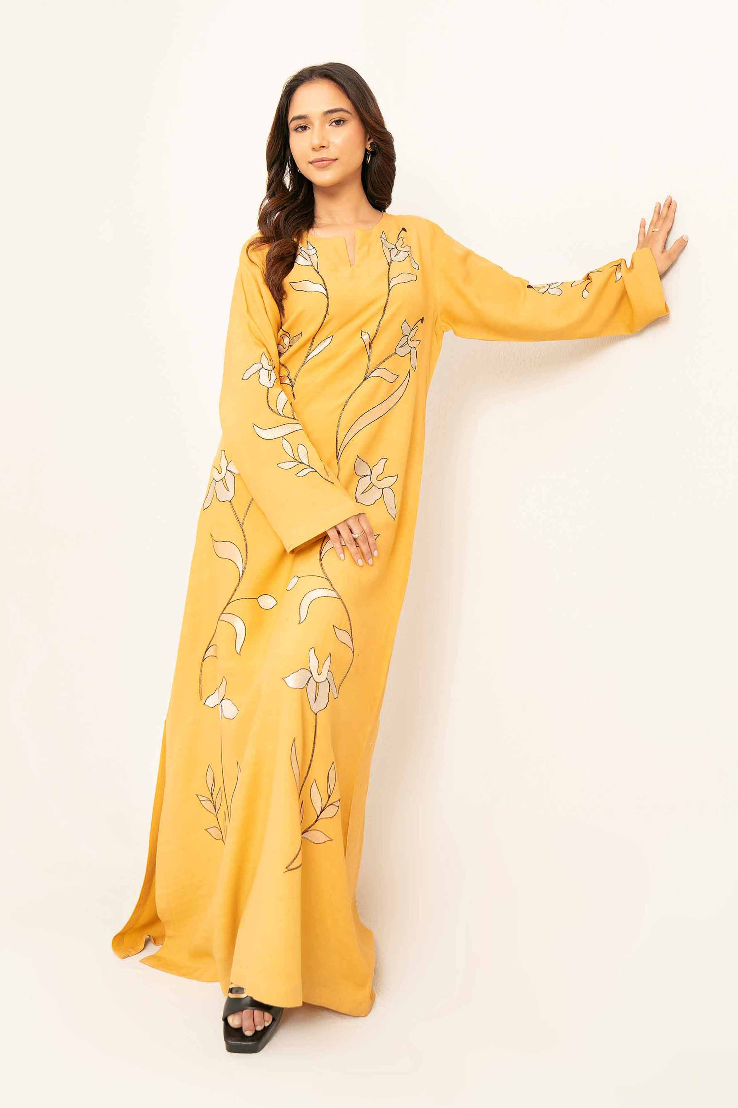 Embroidered Dress - FE25-29 - Image 7