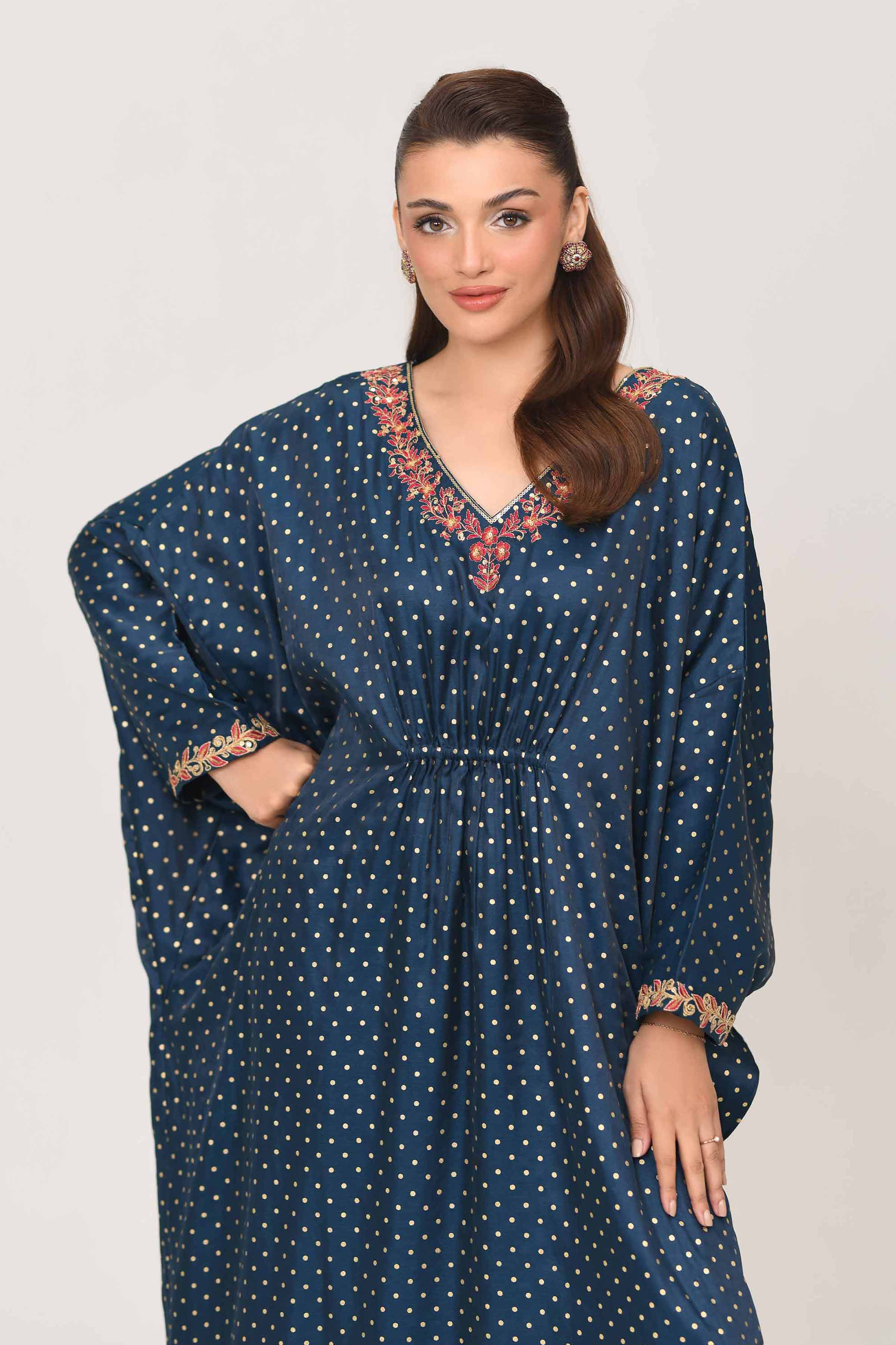 Embroidered Dress - FE25-51 - Image 2