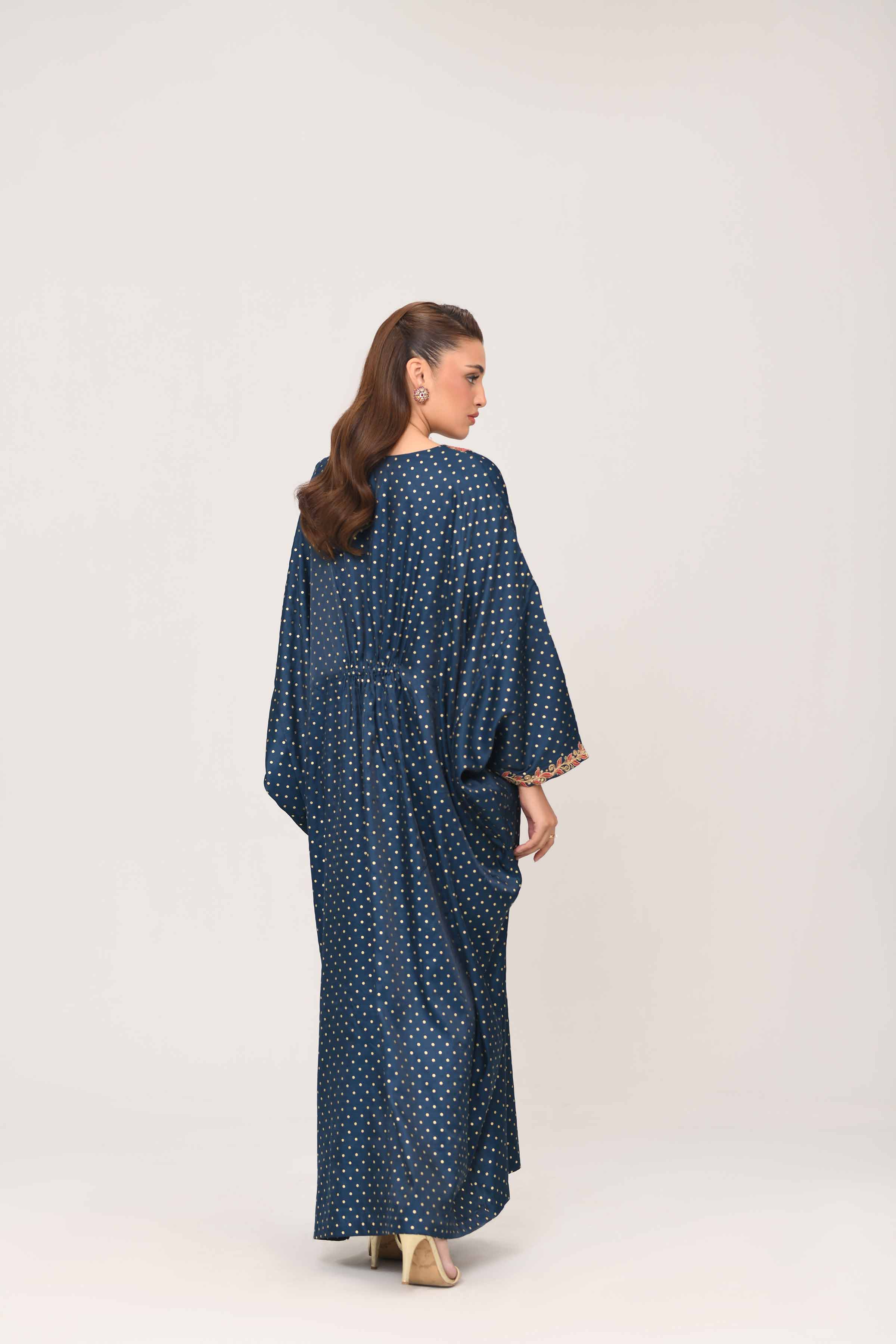 Embroidered Dress - FE25-51 - Image 3