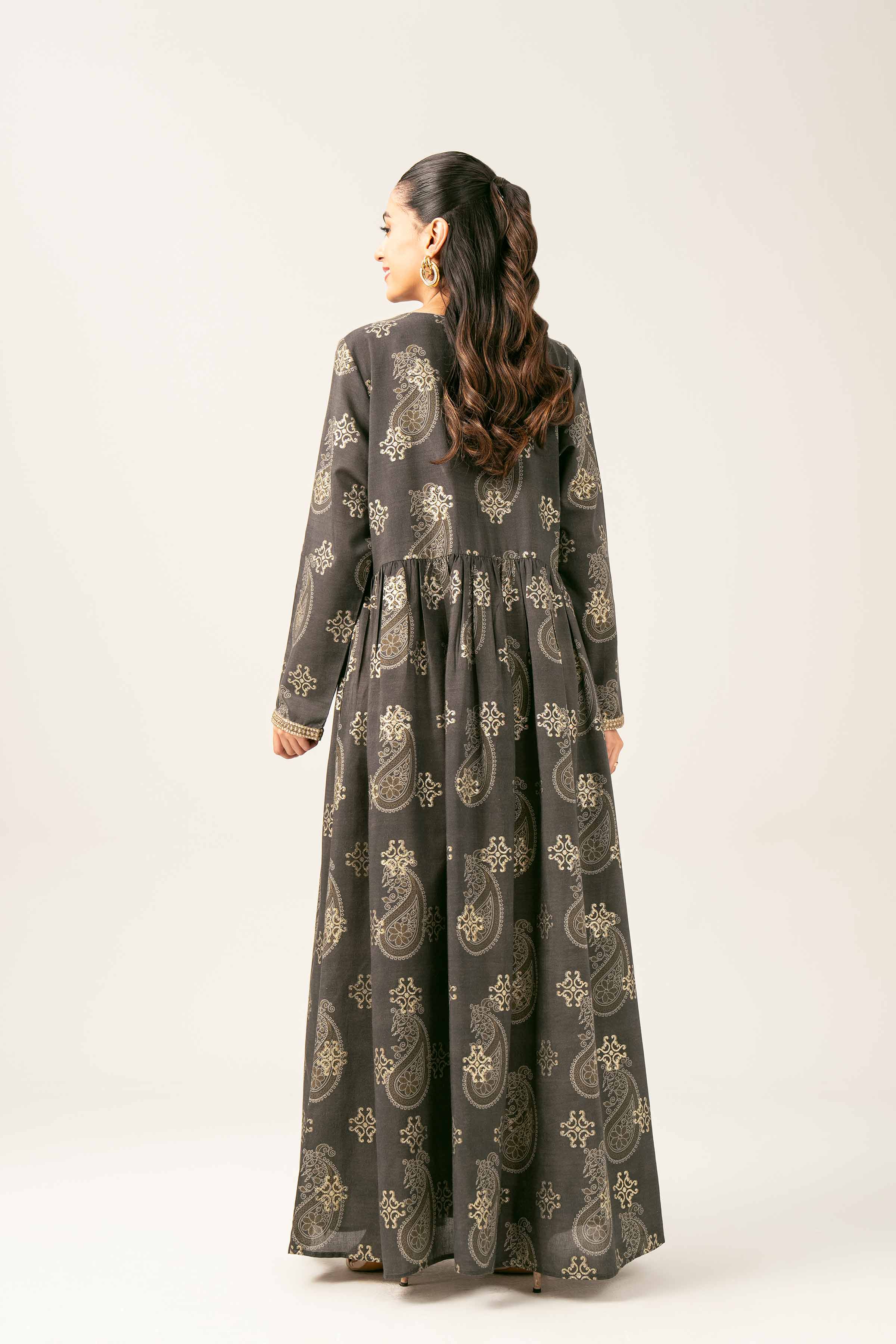 Printed Dress - FE25-74 - Image 3