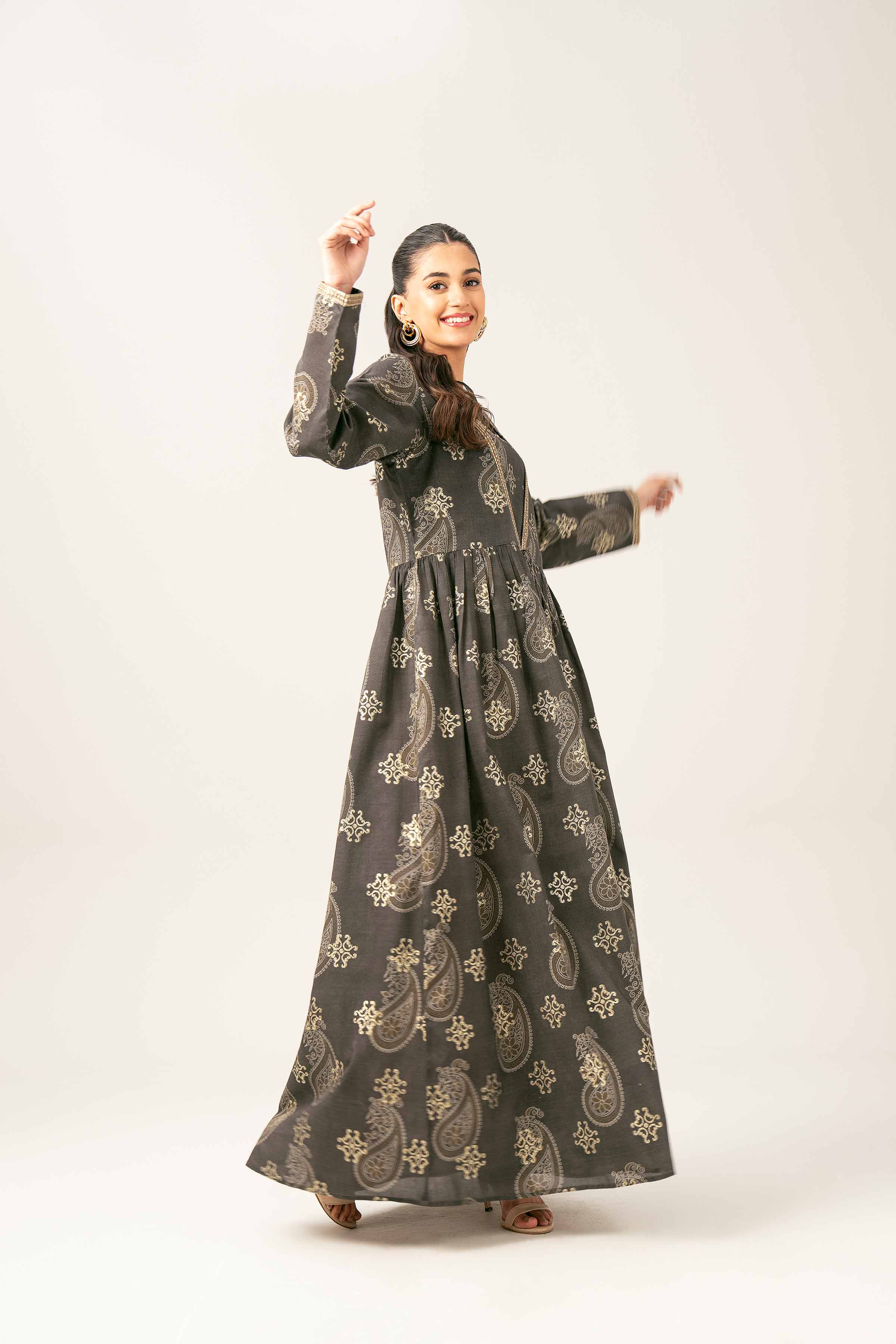 Printed Dress - FE25-74 - Image 6