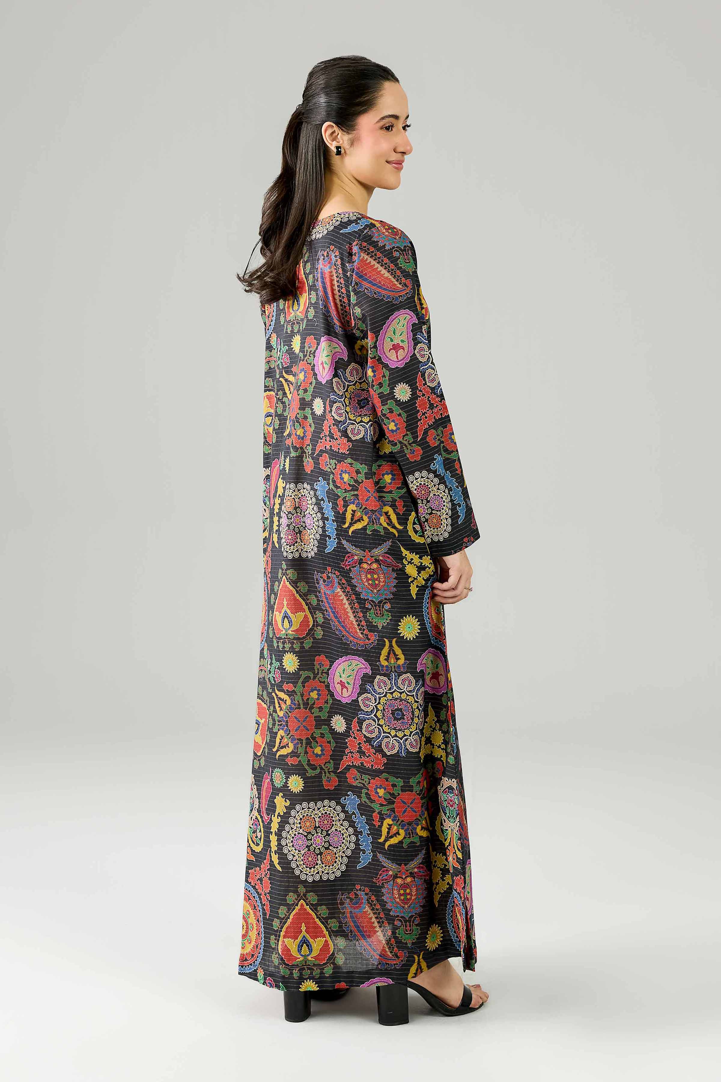Printed Dress - FE26-120 - Image 3