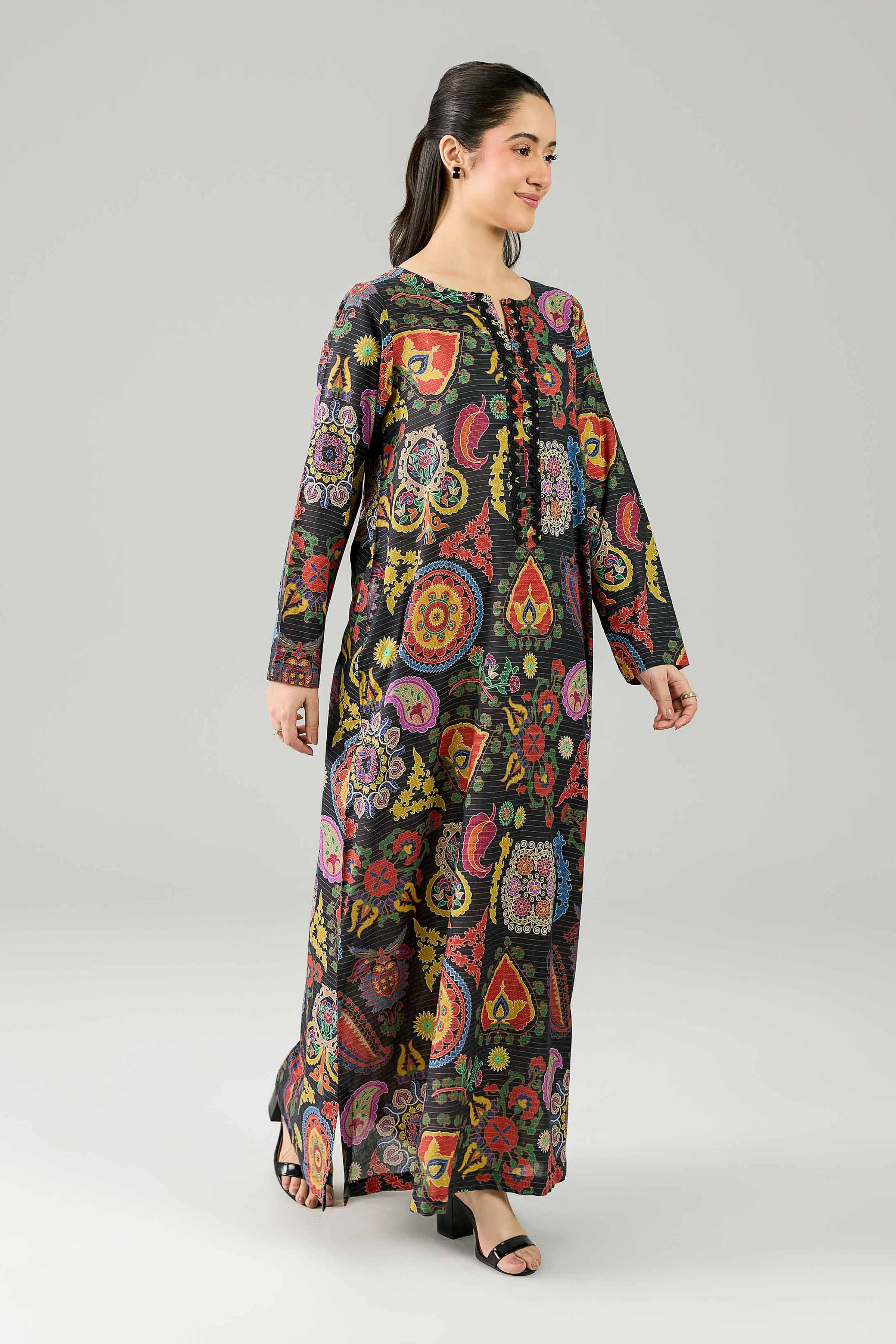 Printed Dress - FE26-120 - Image 4
