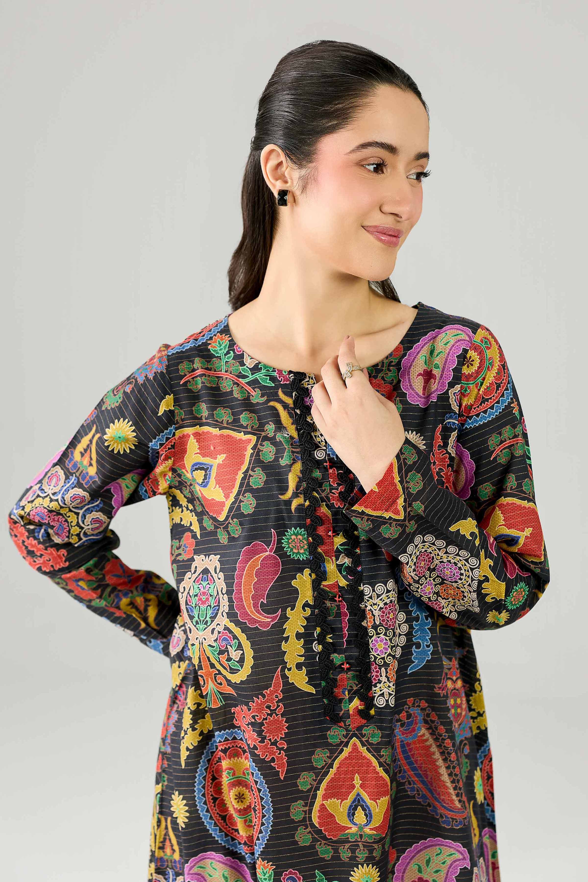 Printed Dress - FE26-120 - Image 5