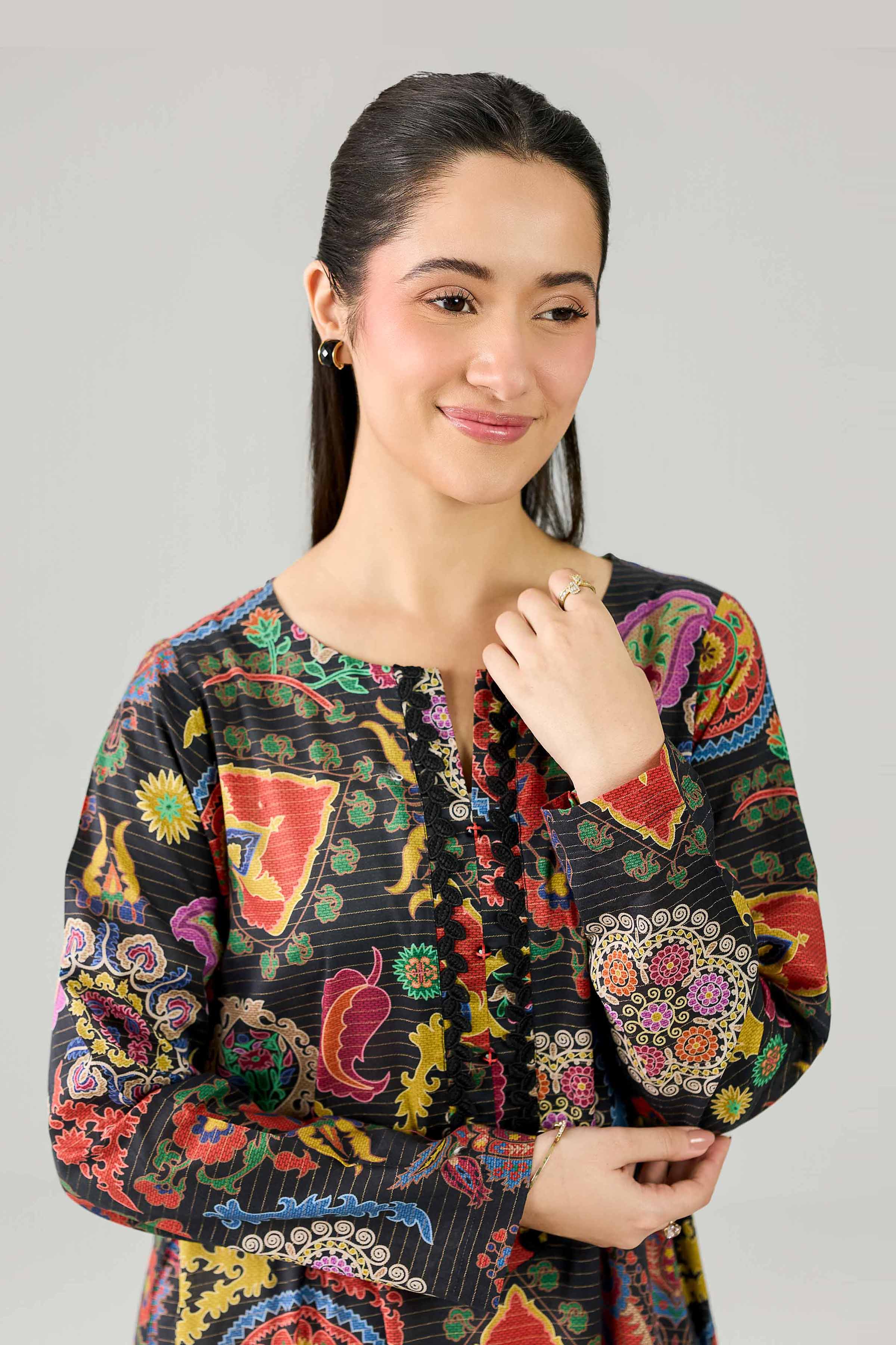 Printed Dress - FE26-120 - Image 6