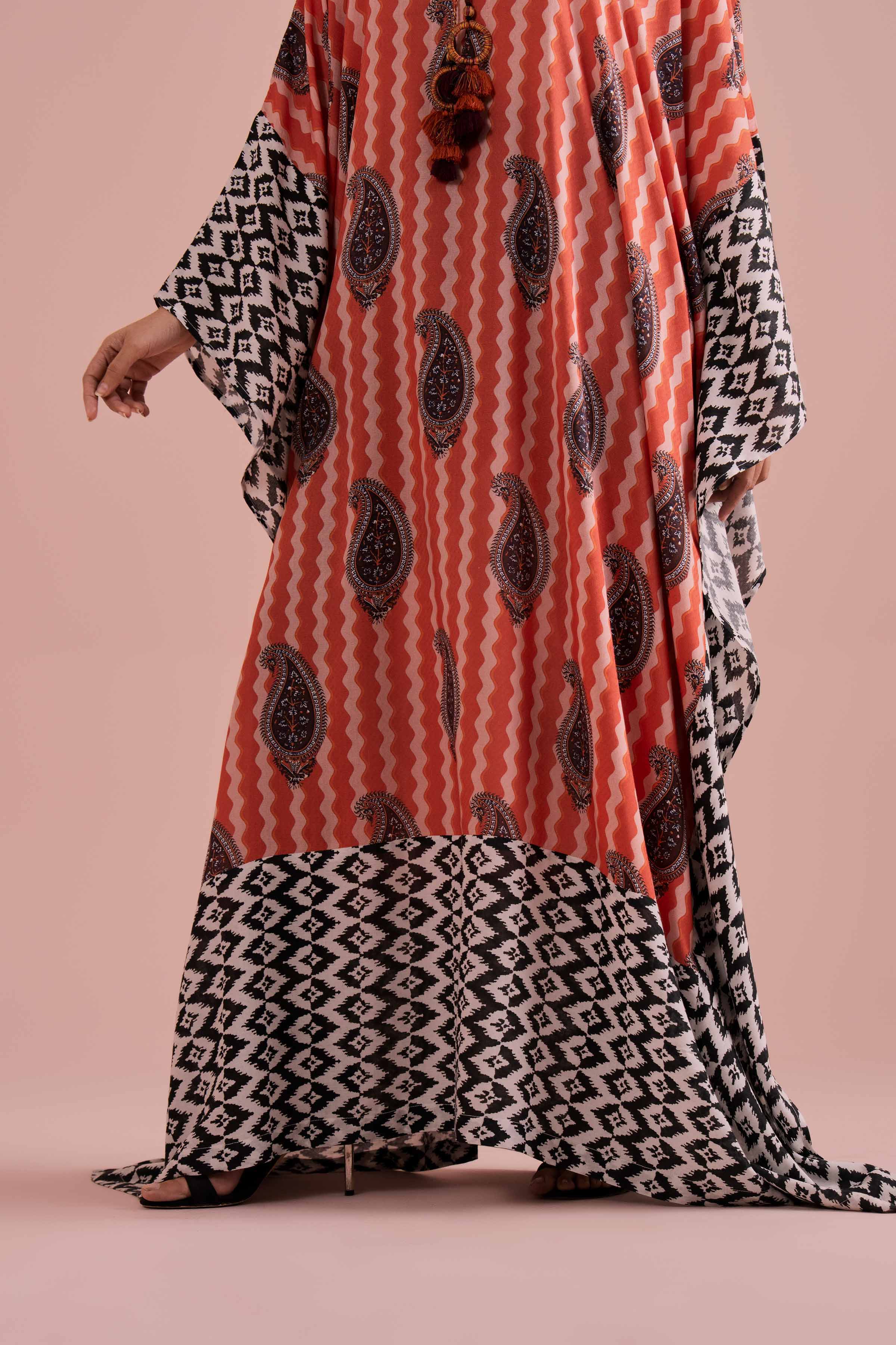 Printed Kaftan - FE26-33 - Image 9