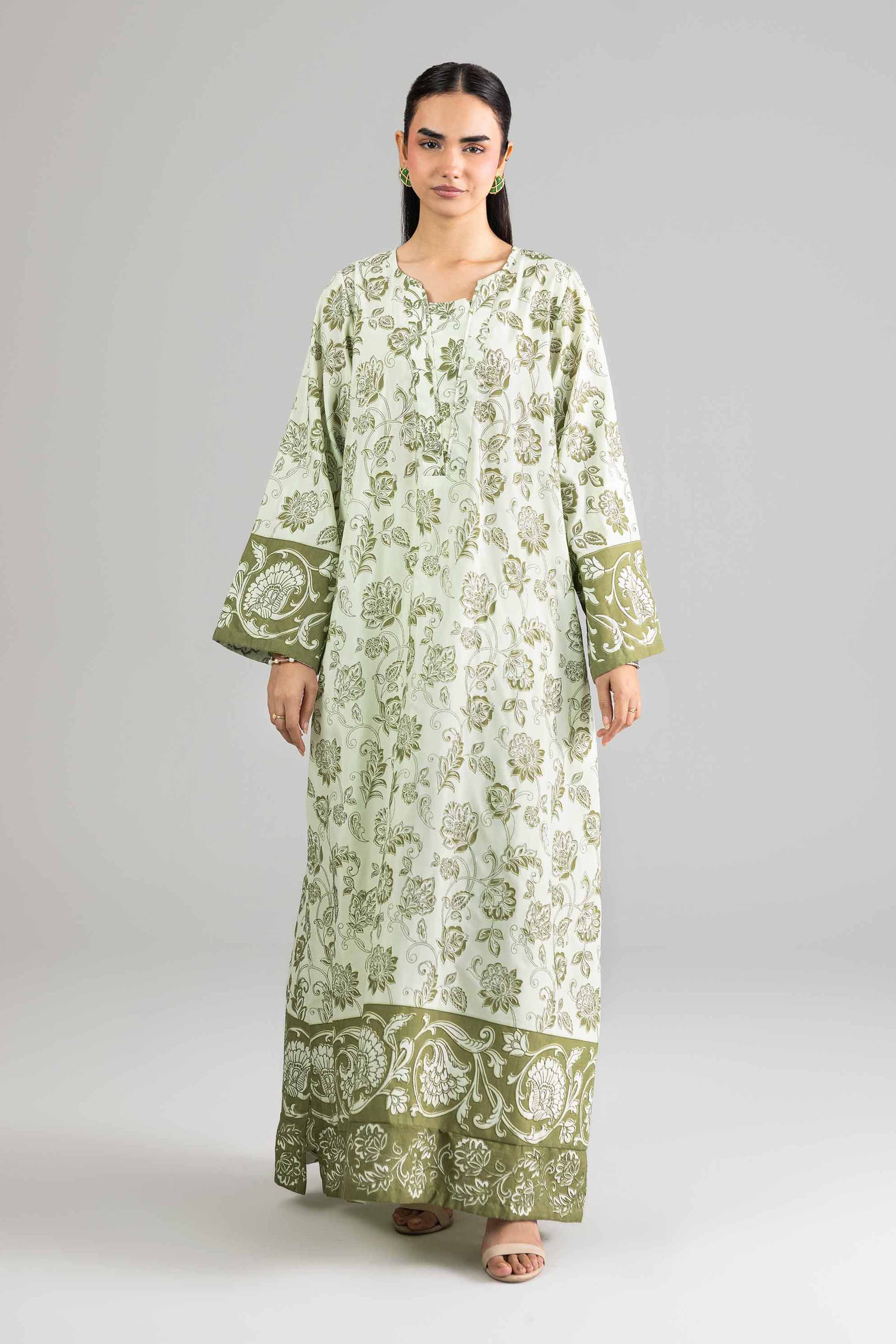 Printed Dress - FE26-54 - Image 3