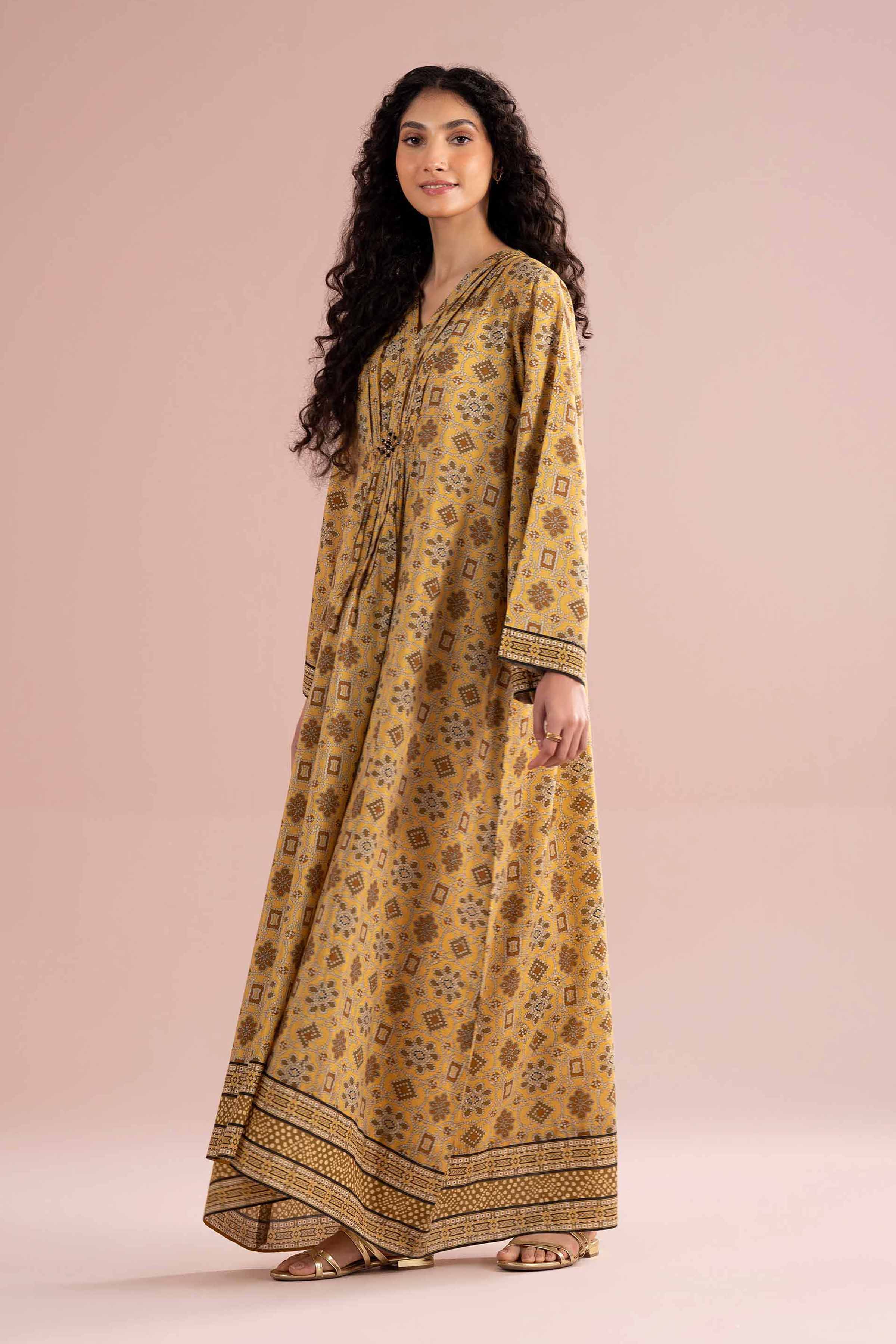 Printed Dress - FE26-73 - Image 4