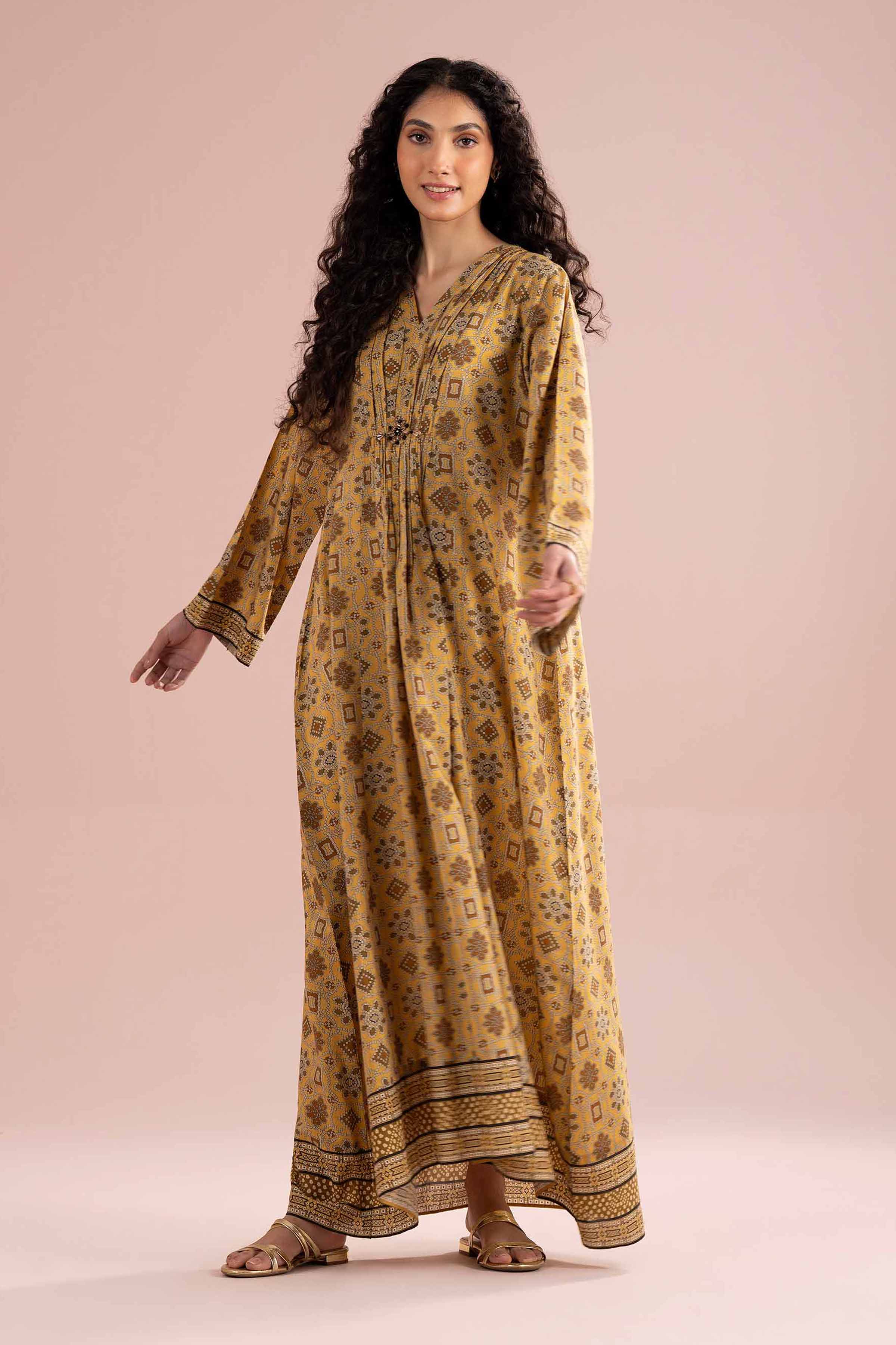 Printed Dress - FE26-73 - Image 5