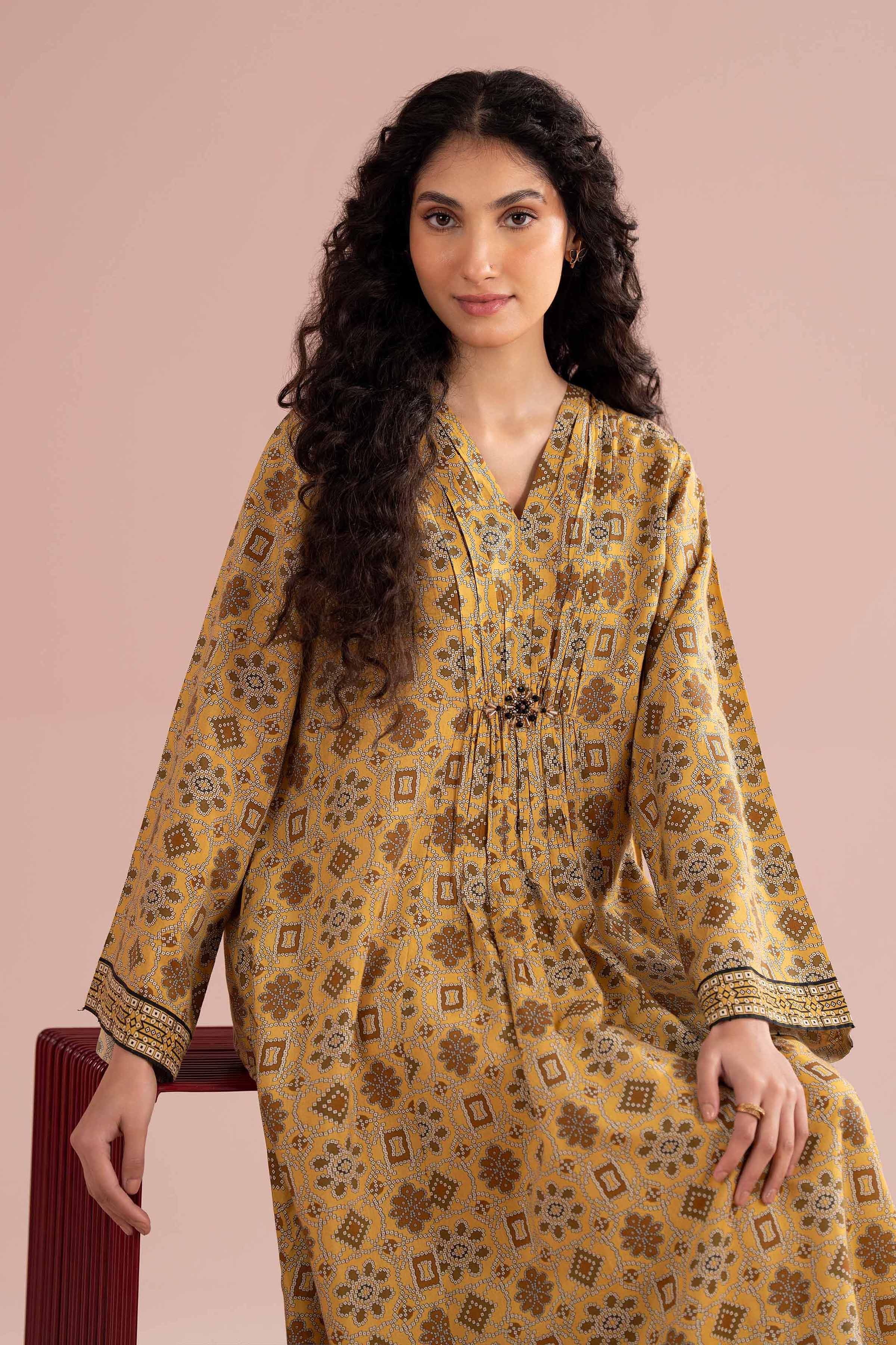 Printed Dress - FE26-73 - Image 6