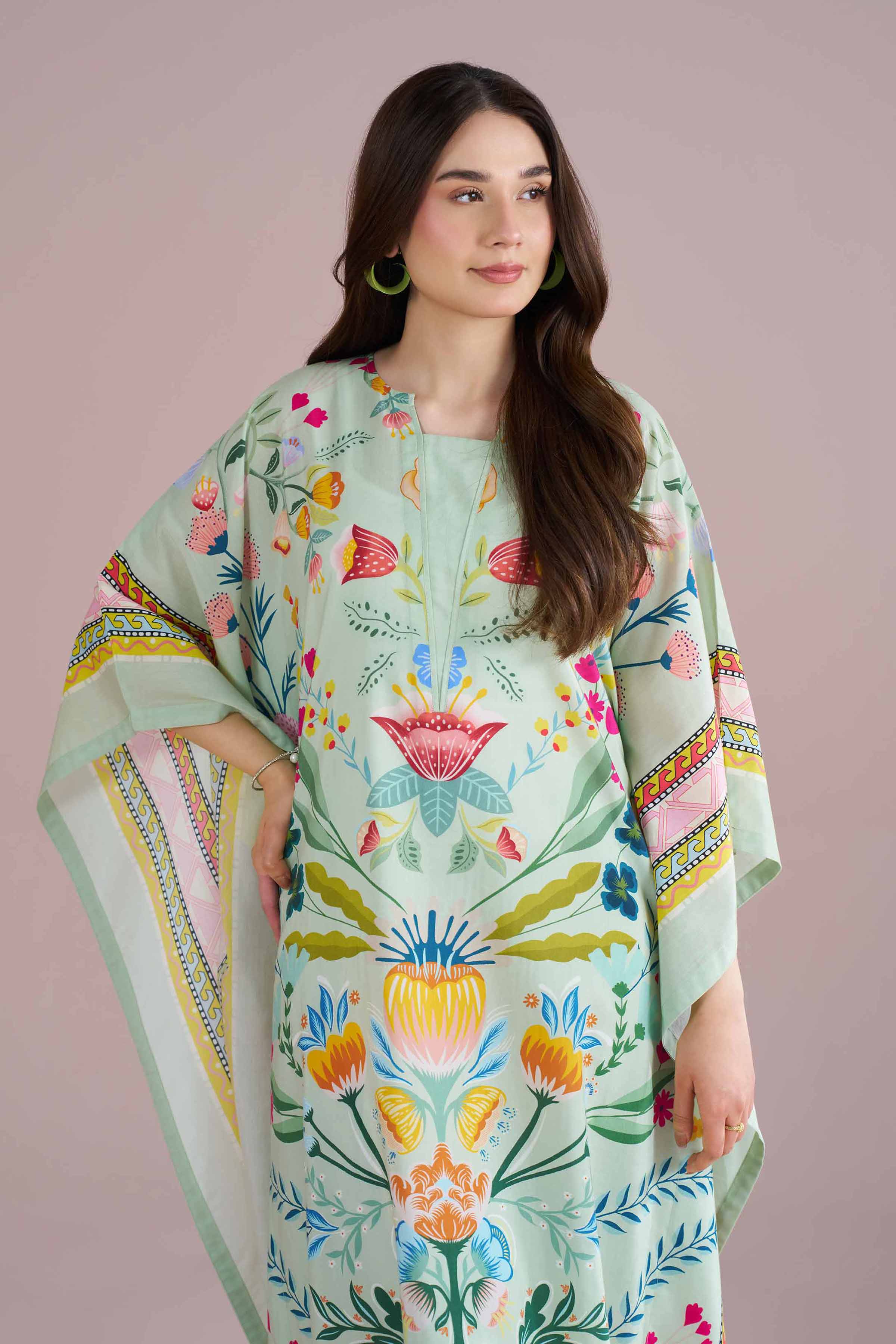 Printed Kaftan - FE26-74 - Image 6