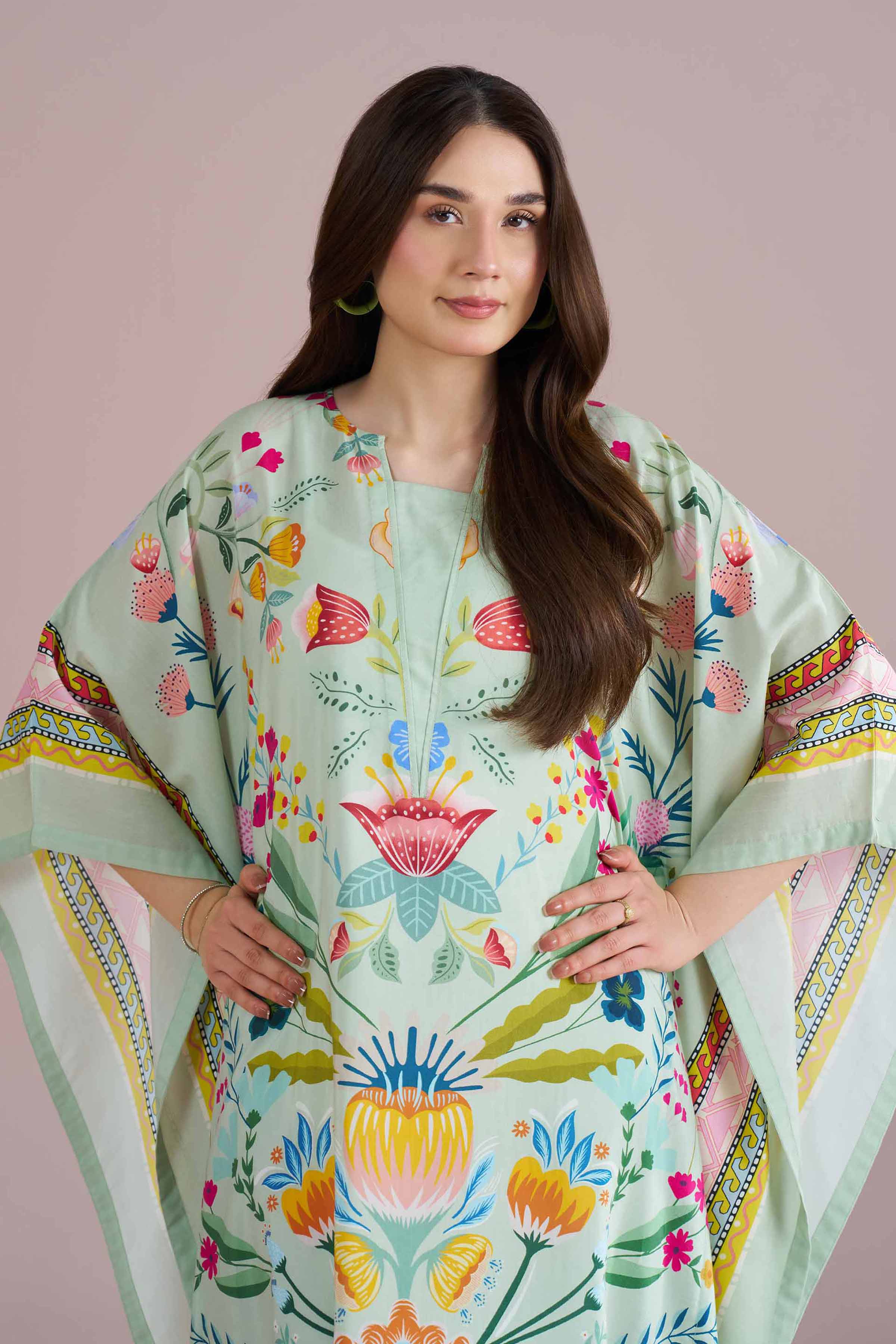 Printed Kaftan - FE26-74 - Image 7