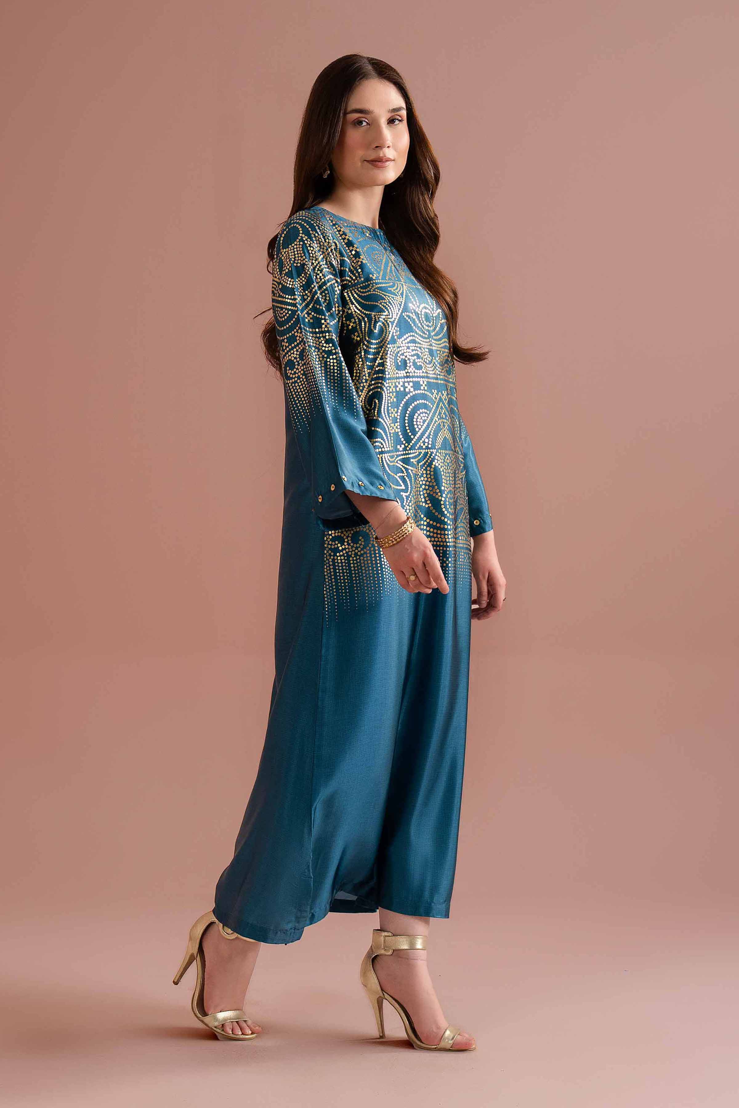 Printed Dress - FE26-88 - Image 4