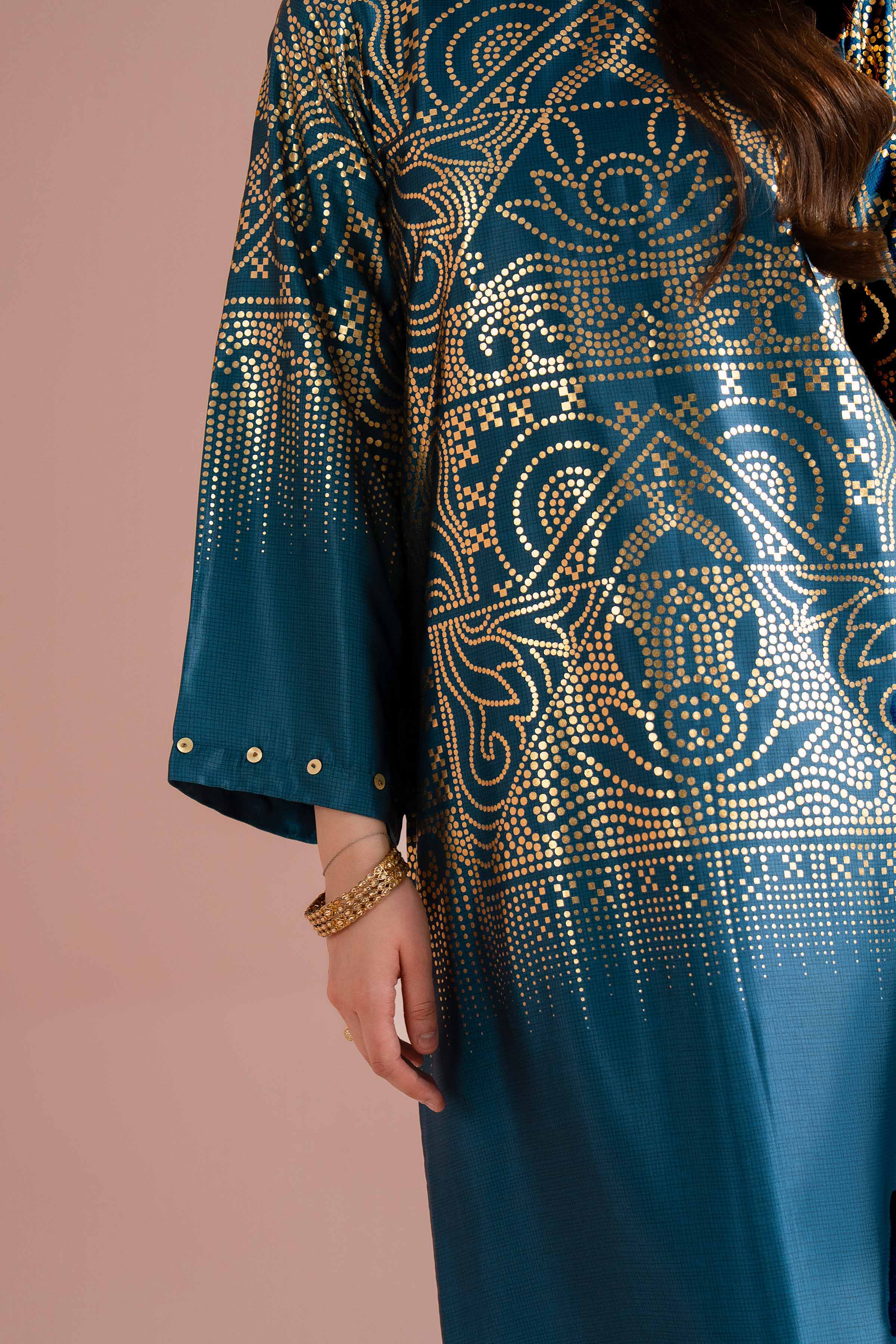 Printed Dress - FE26-88 - Image 6
