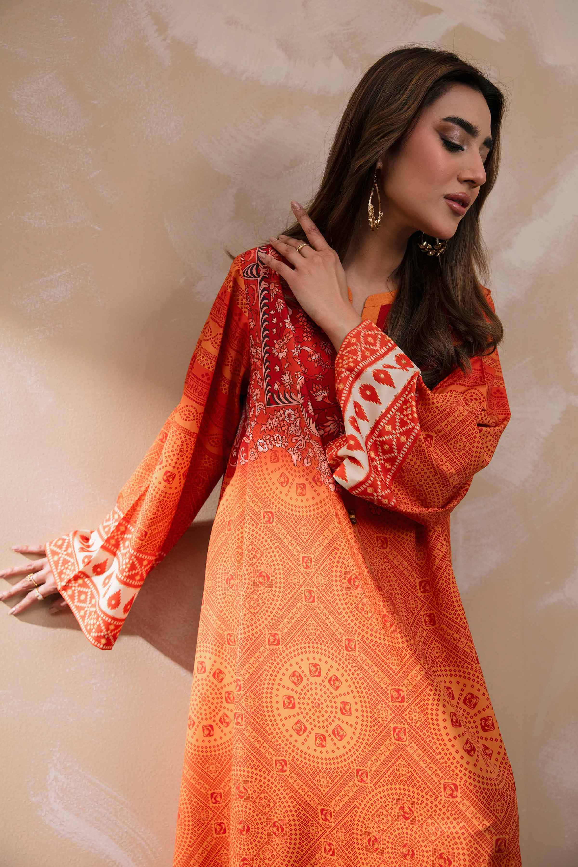 Printed Long Dress - FS24-31 - Image 8