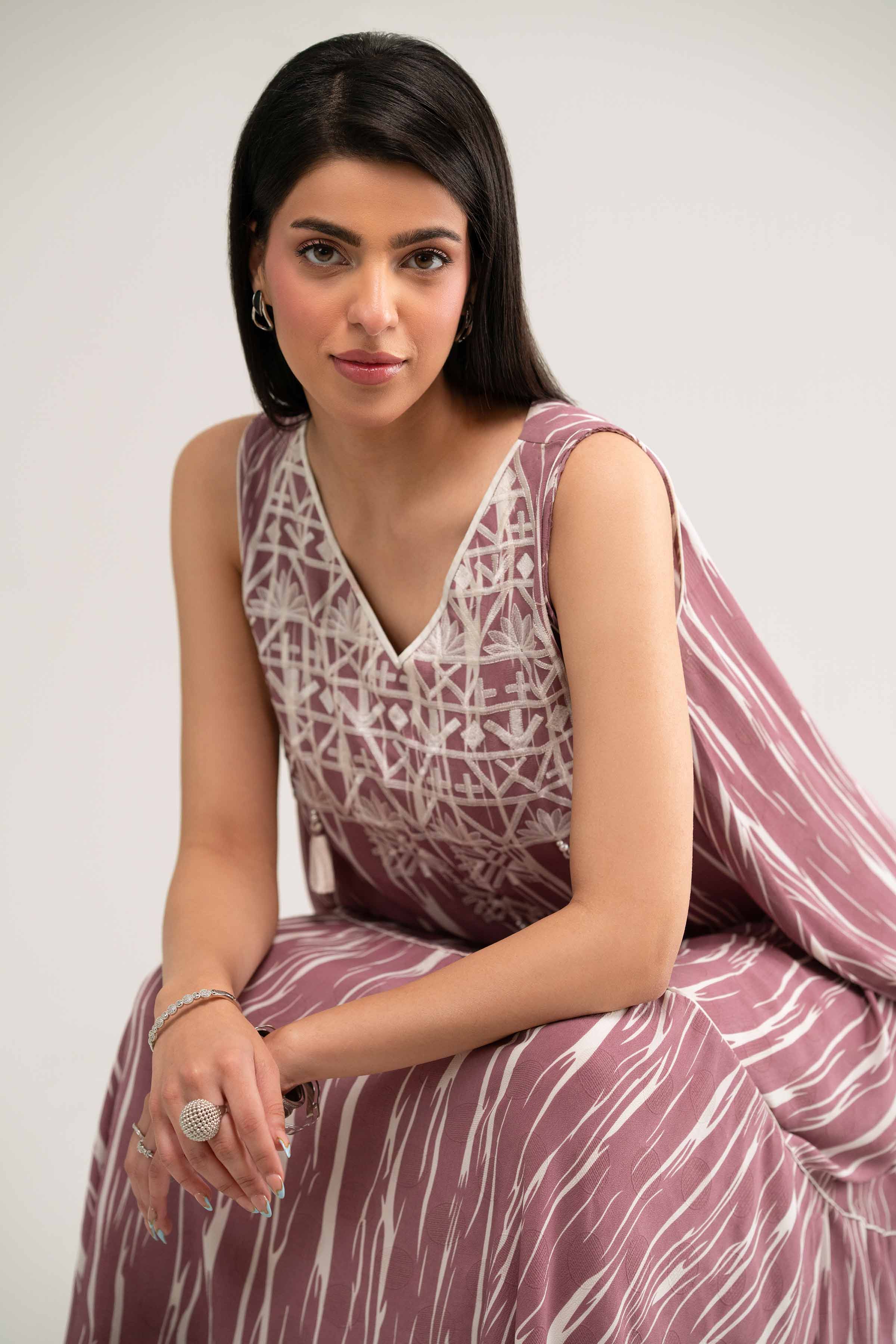 Embroidered Dress - FS25-07 - Image 2