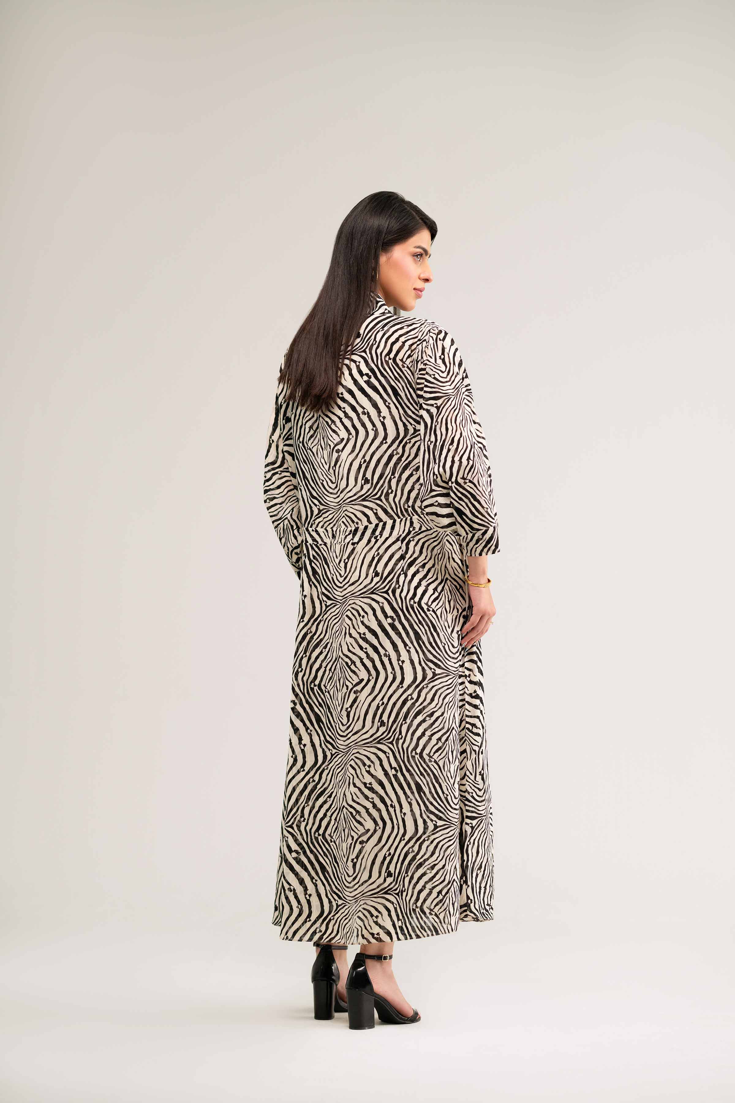 Printed Dress - FS25-14 - Image 3