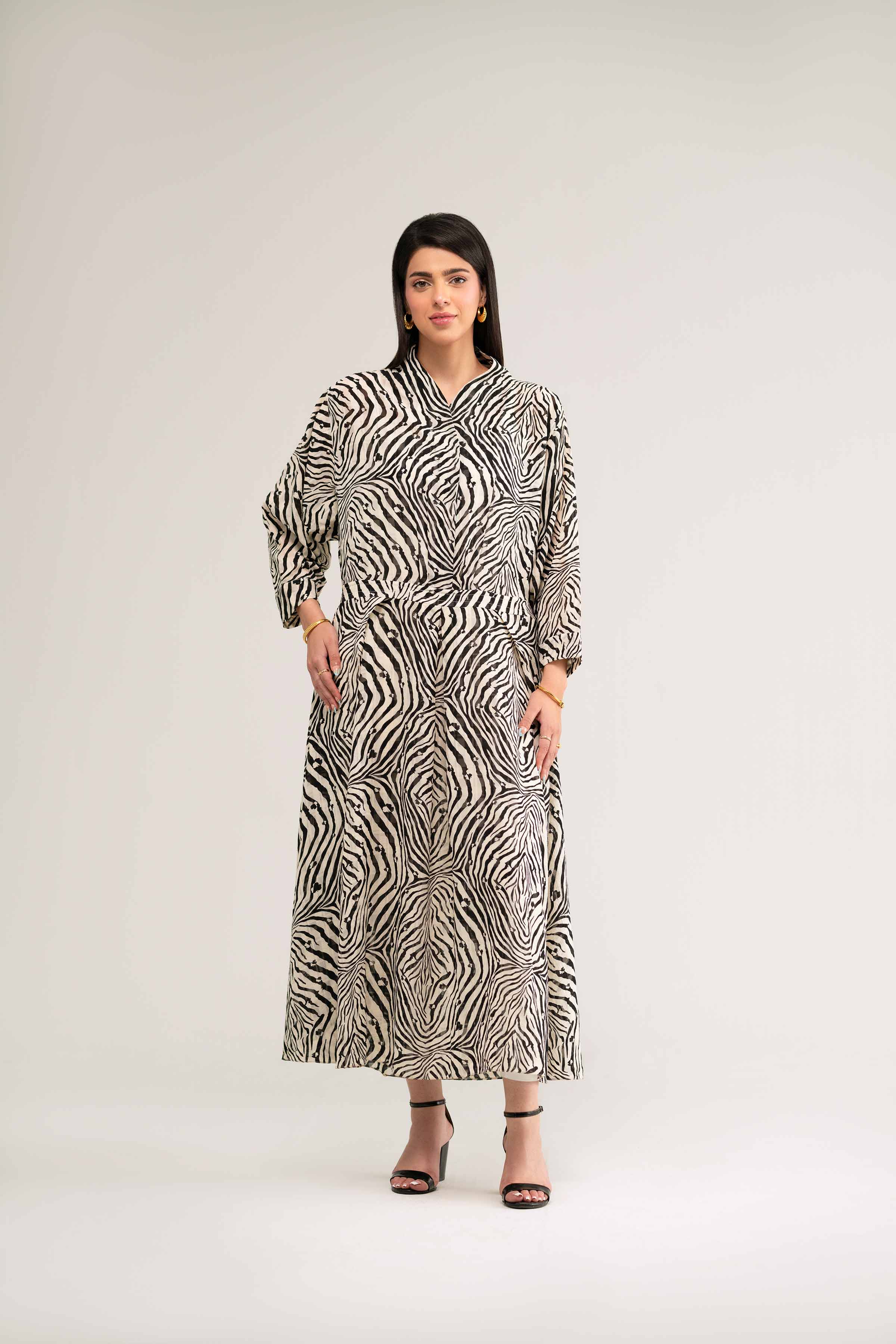 Printed Dress - FS25-14 - Image 4