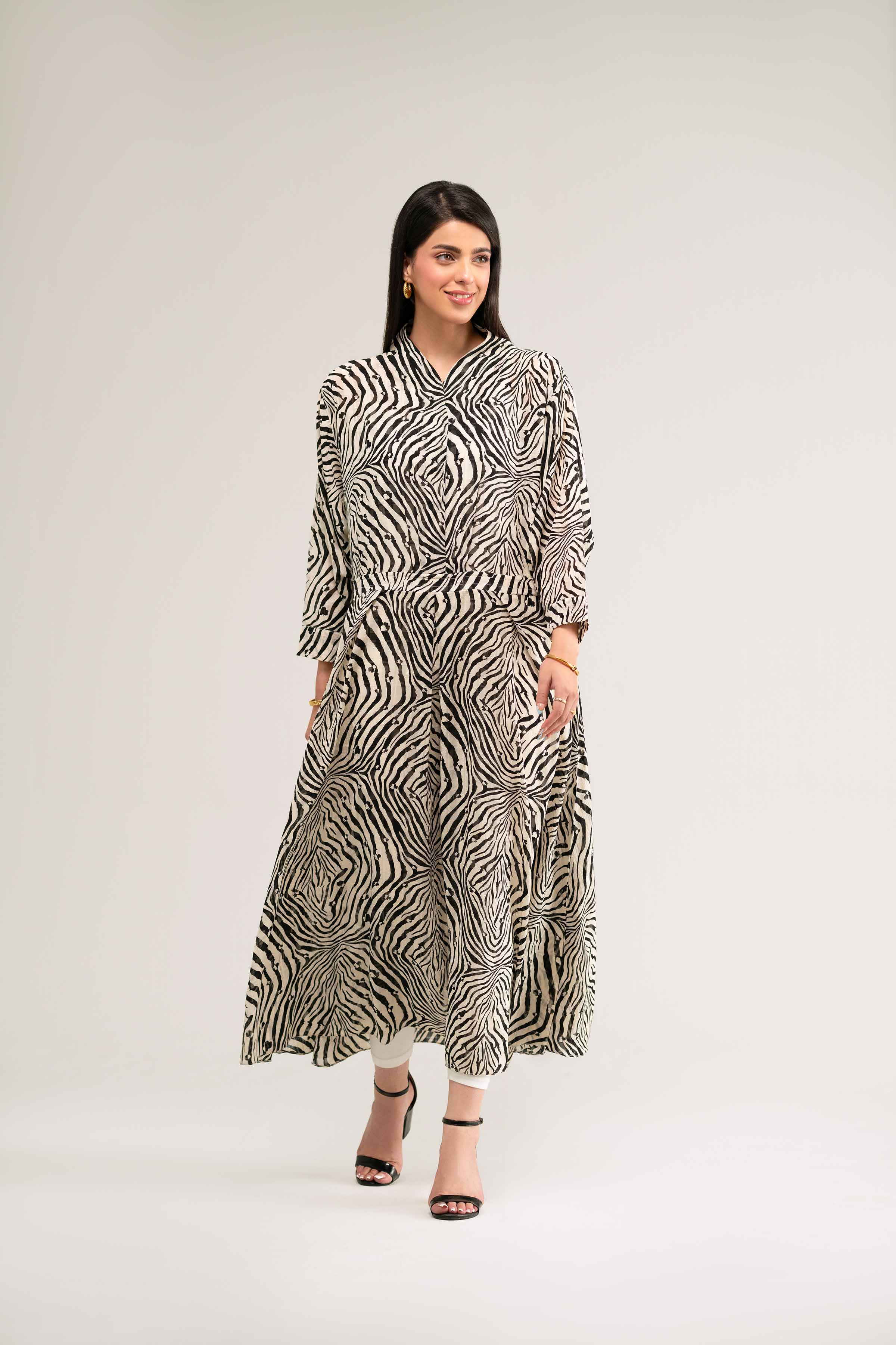 Printed Dress - FS25-14 - Image 5