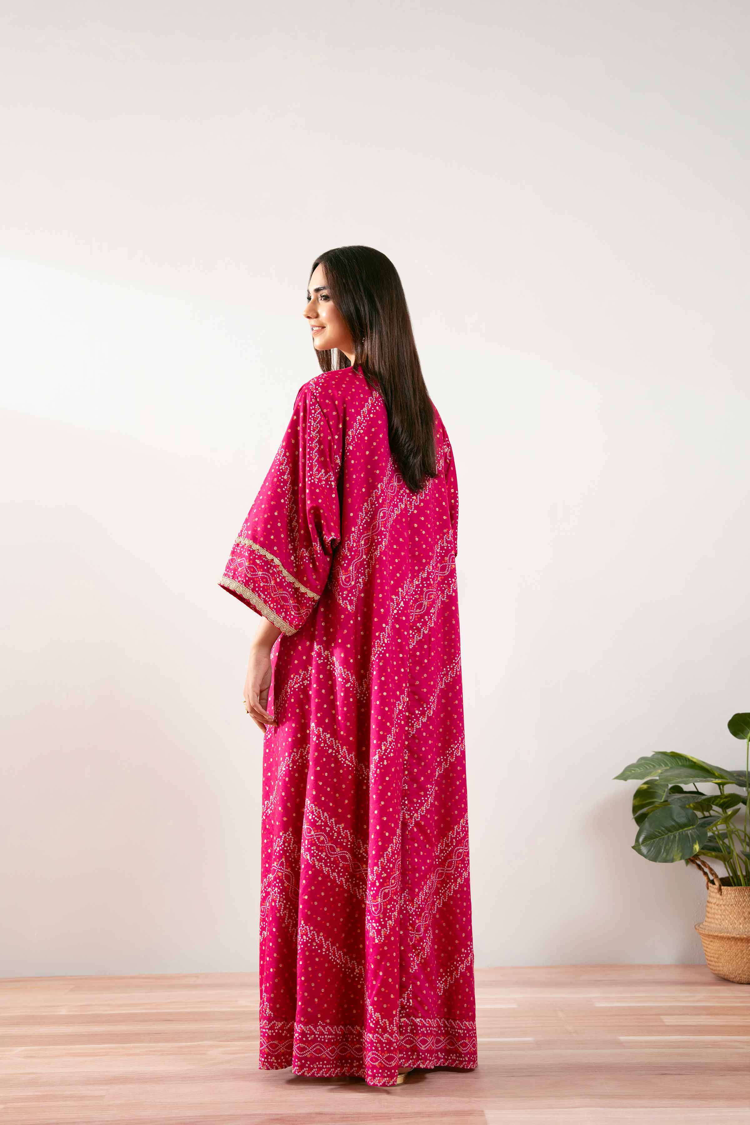 Printed Dress -  FS25-20 - Image 3