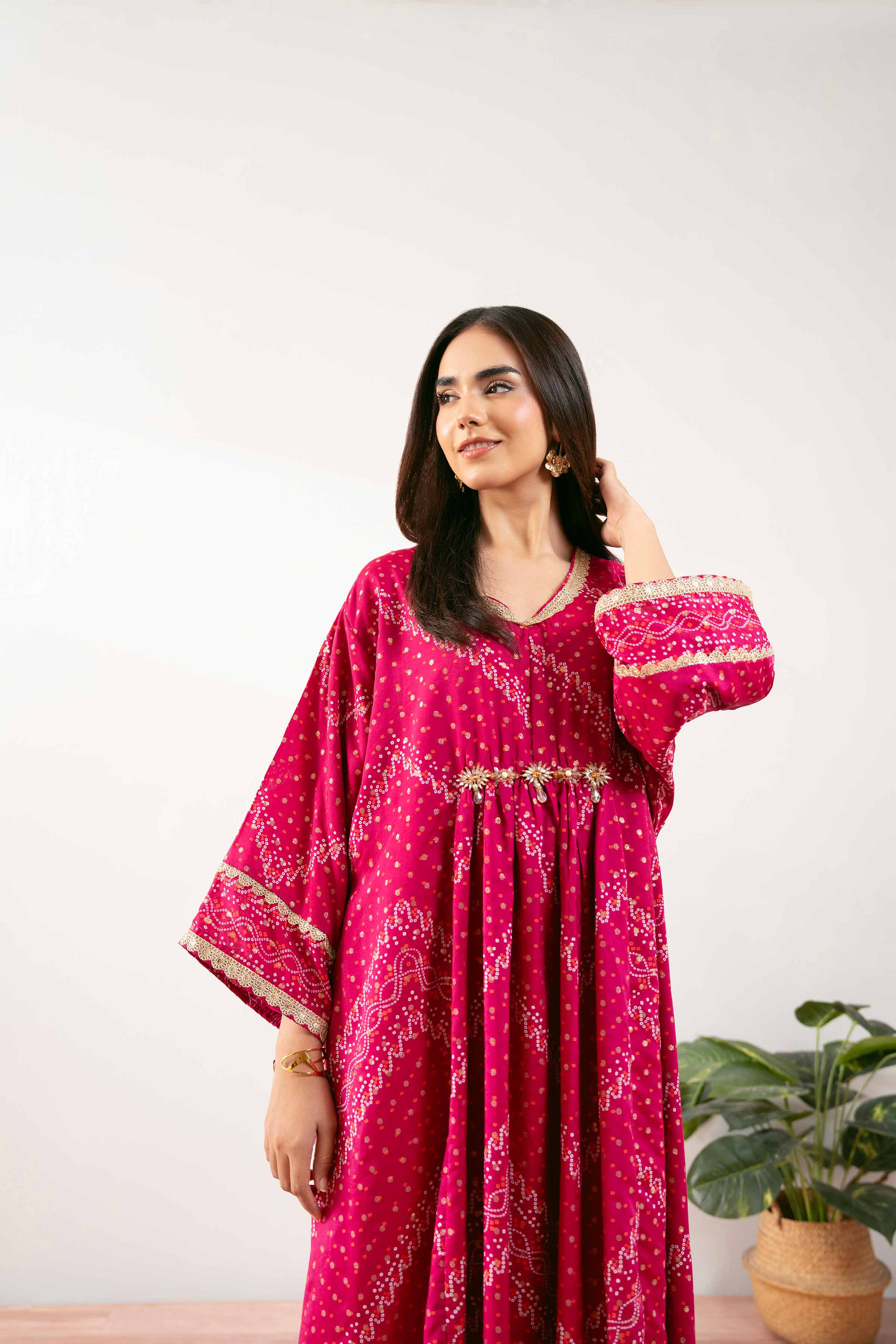Printed Dress -  FS25-20 - Image 5