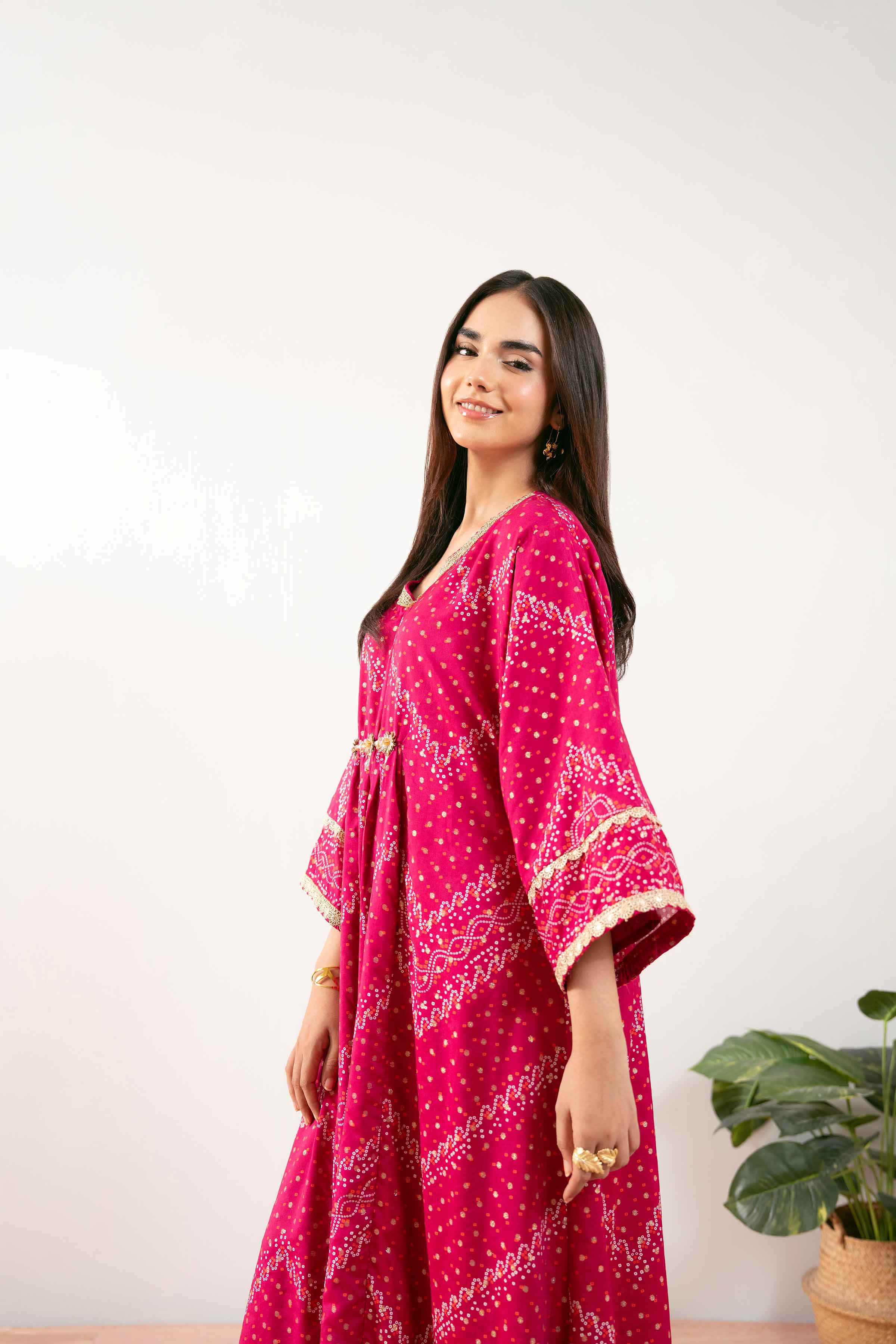Printed Dress -  FS25-20 - Image 6