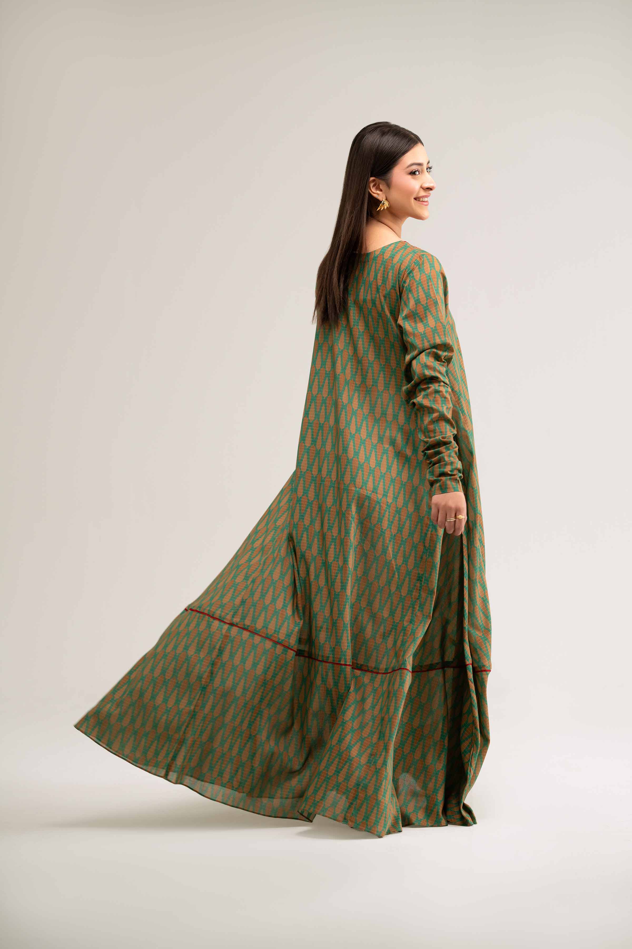 Printed Dress - FS25-23 - Image 3