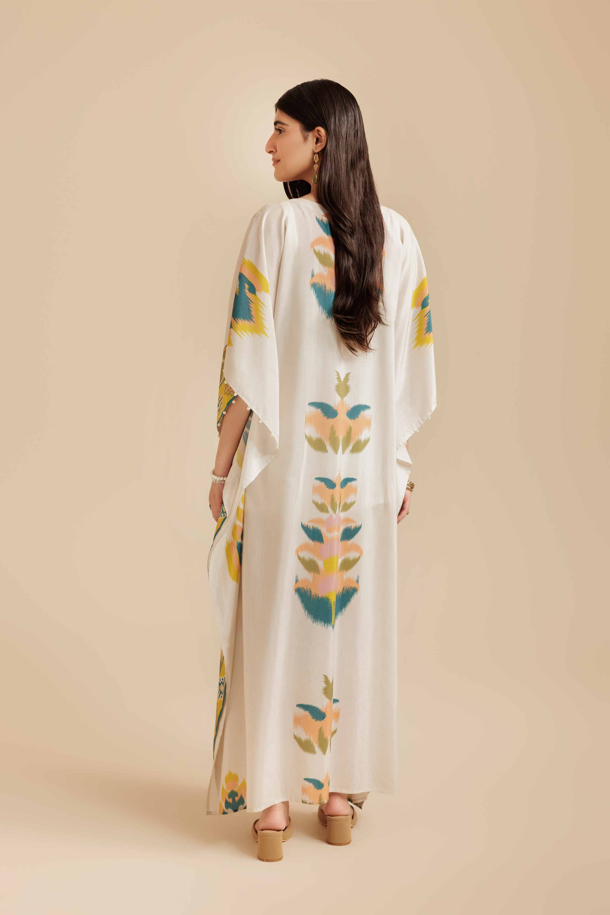 Printed Kaftan - FS25-54 - Image 3