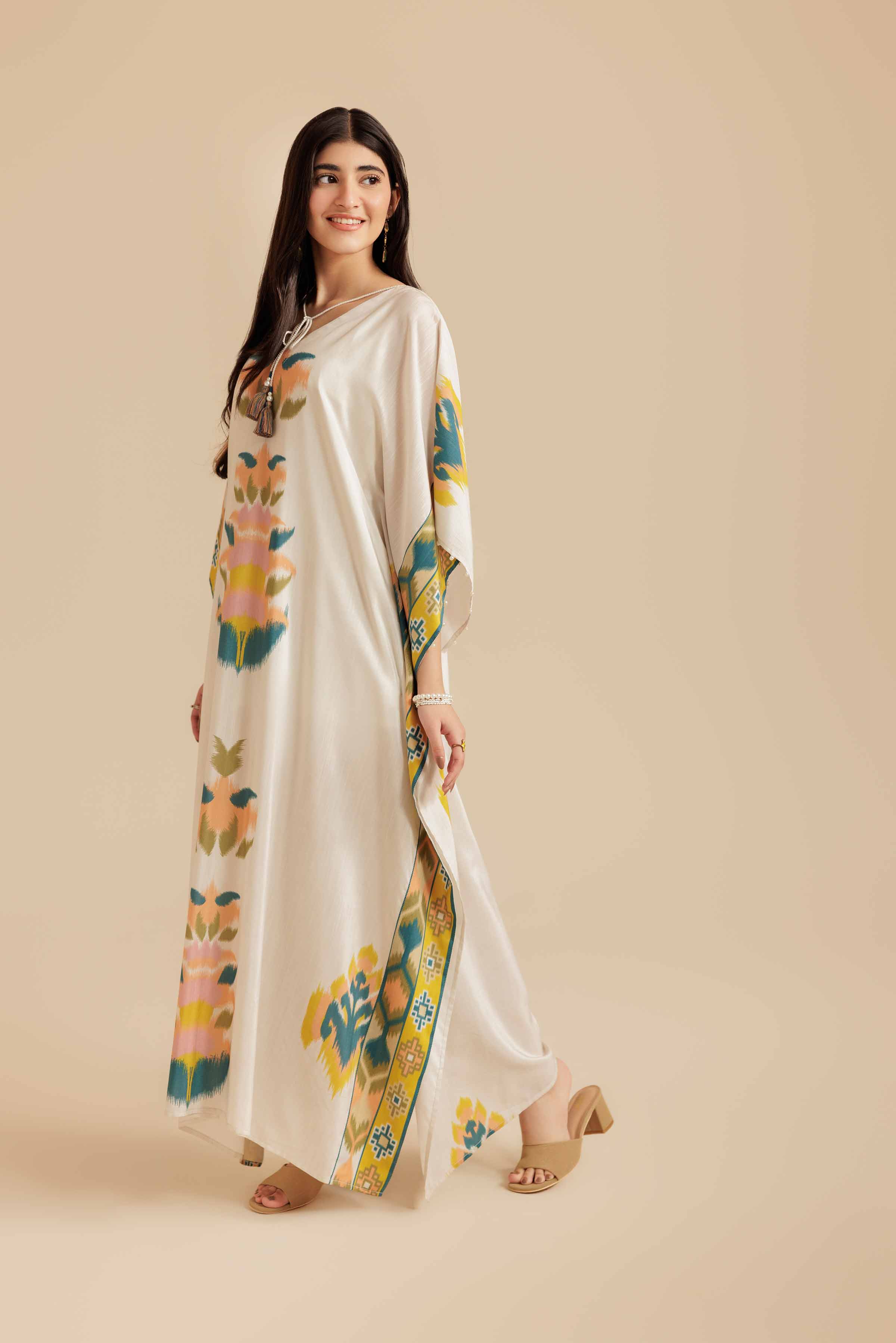 Printed Kaftan - FS25-54 - Image 4