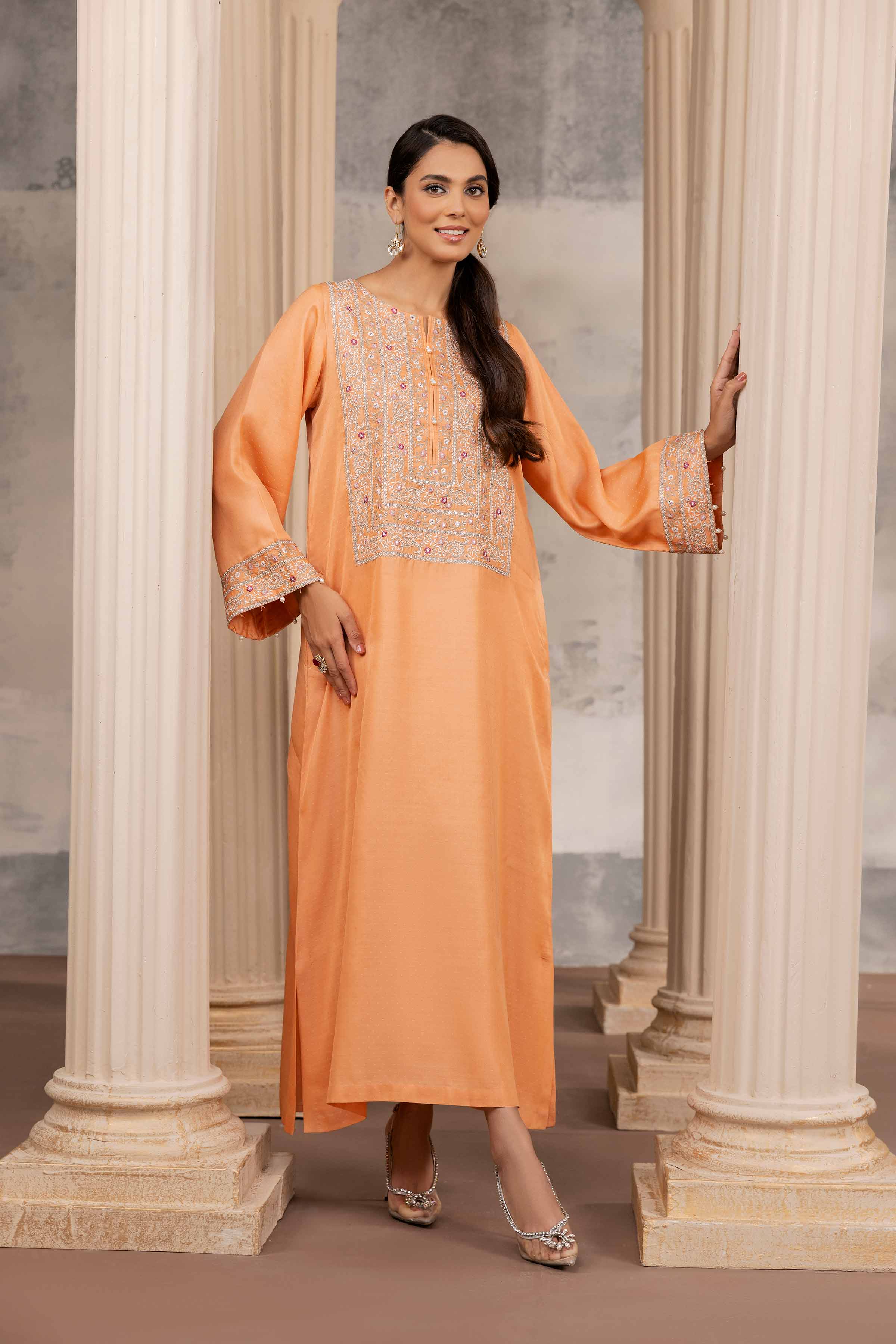 Embroidered Long Dress - FW23-09