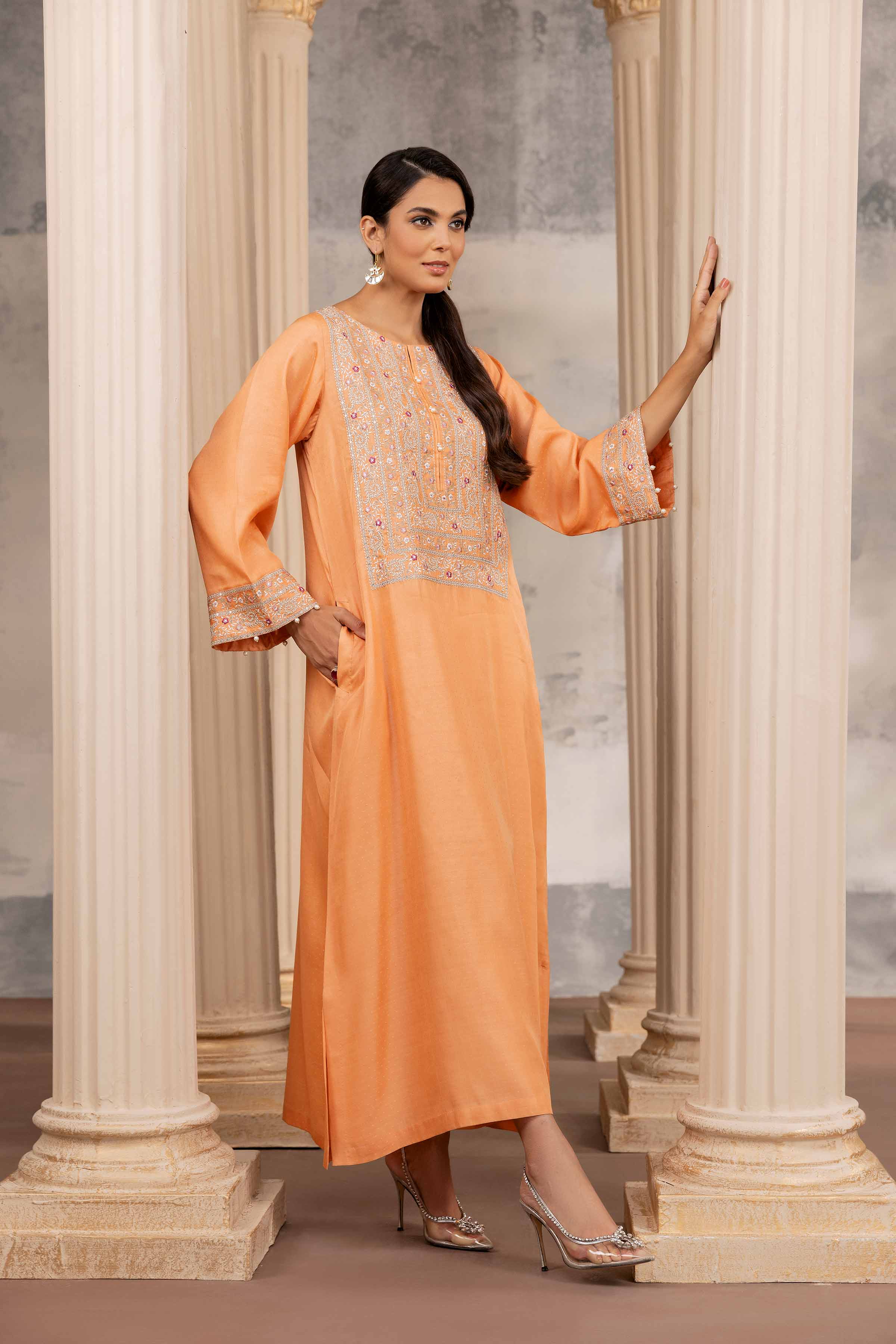 Embroidered Long Dress - FW23-09 - Image 4