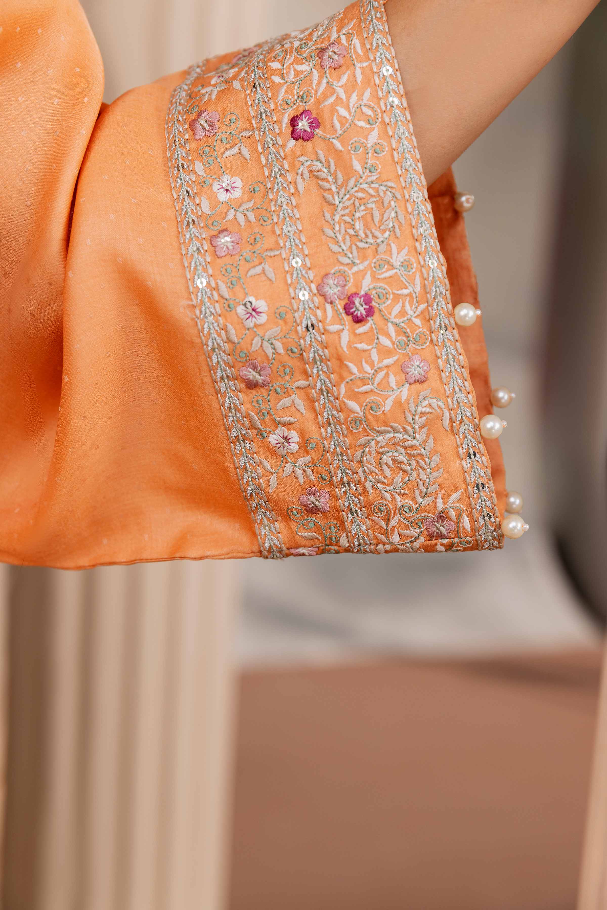 Embroidered Long Dress - FW23-09 - Image 6