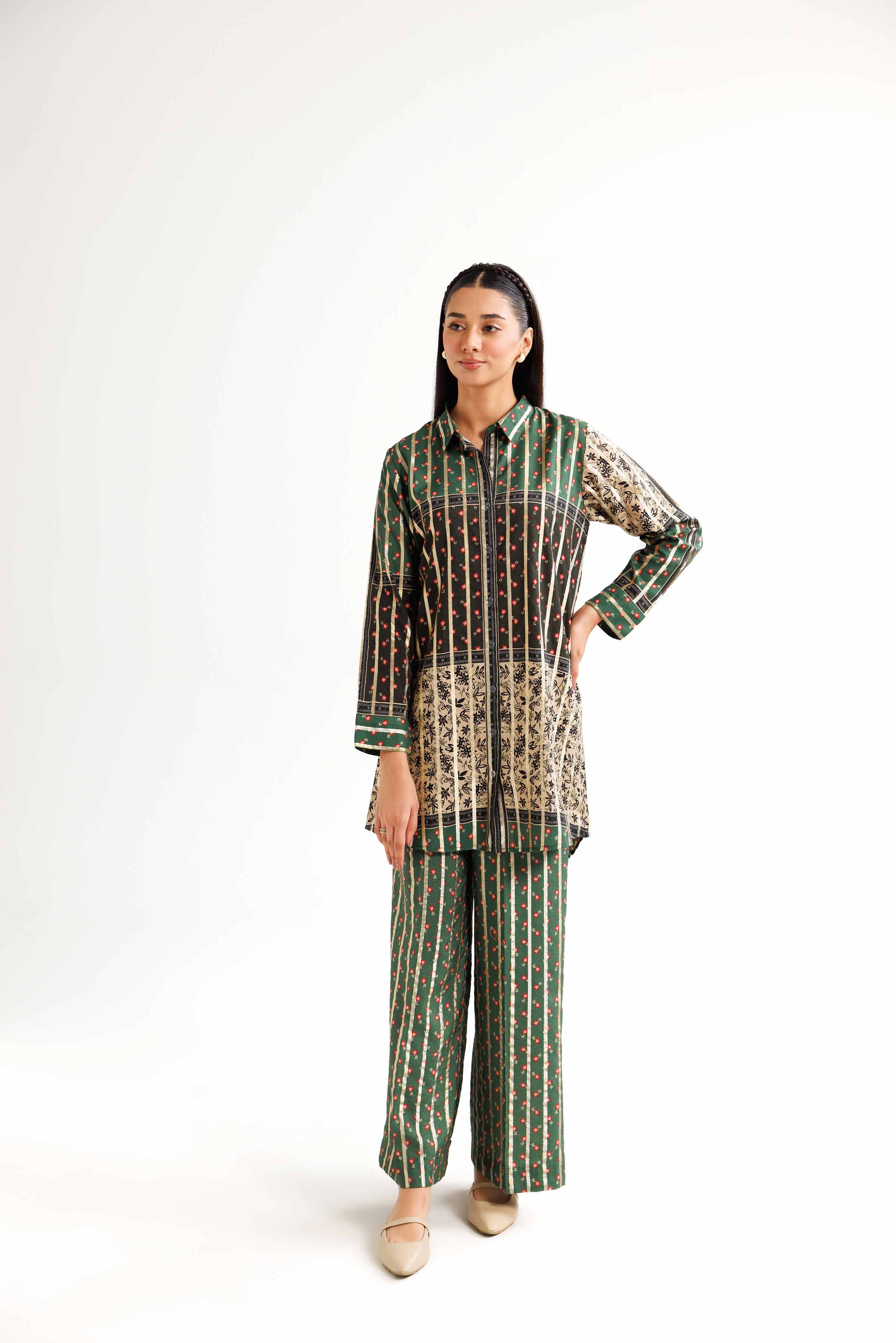 2 Piece - Printed Suit - FW24-47 - Image 4